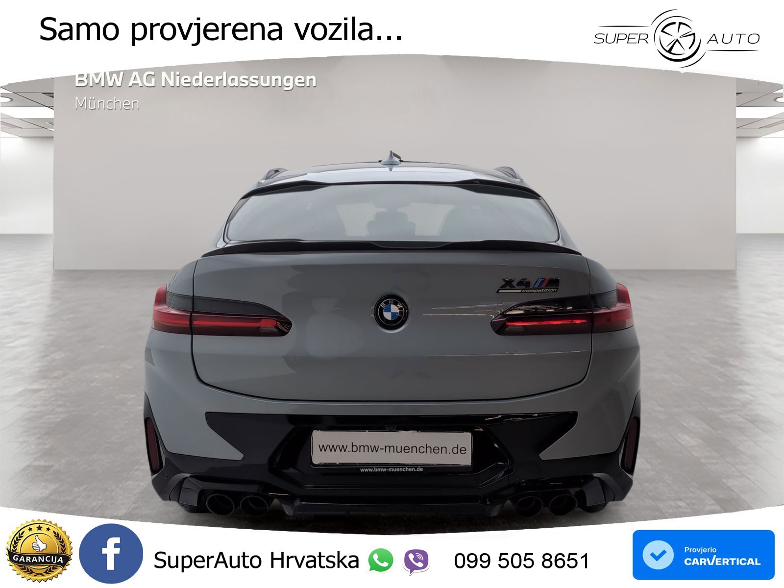 BMW X4 M Competition 3.0 (510 KS) xDrive Steptronic