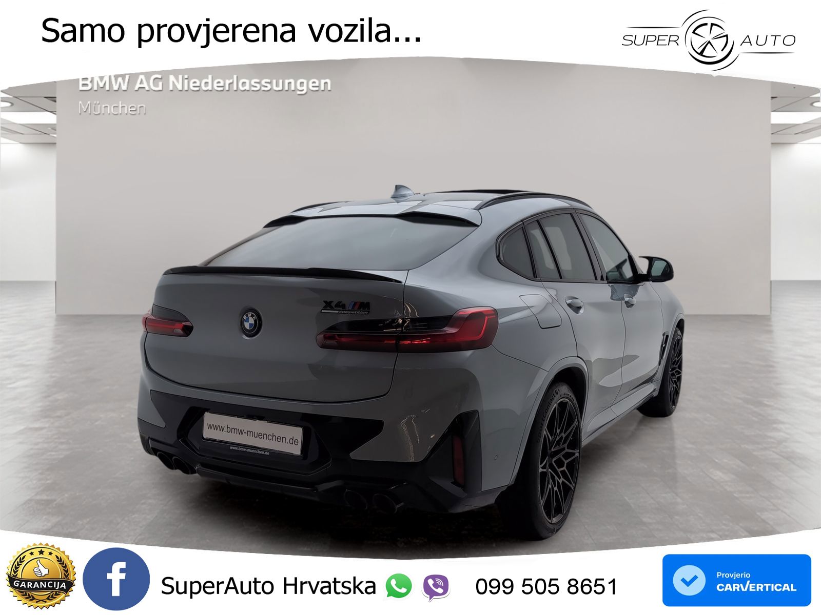 BMW X4 M Competition 3.0 (510 KS) xDrive Steptronic