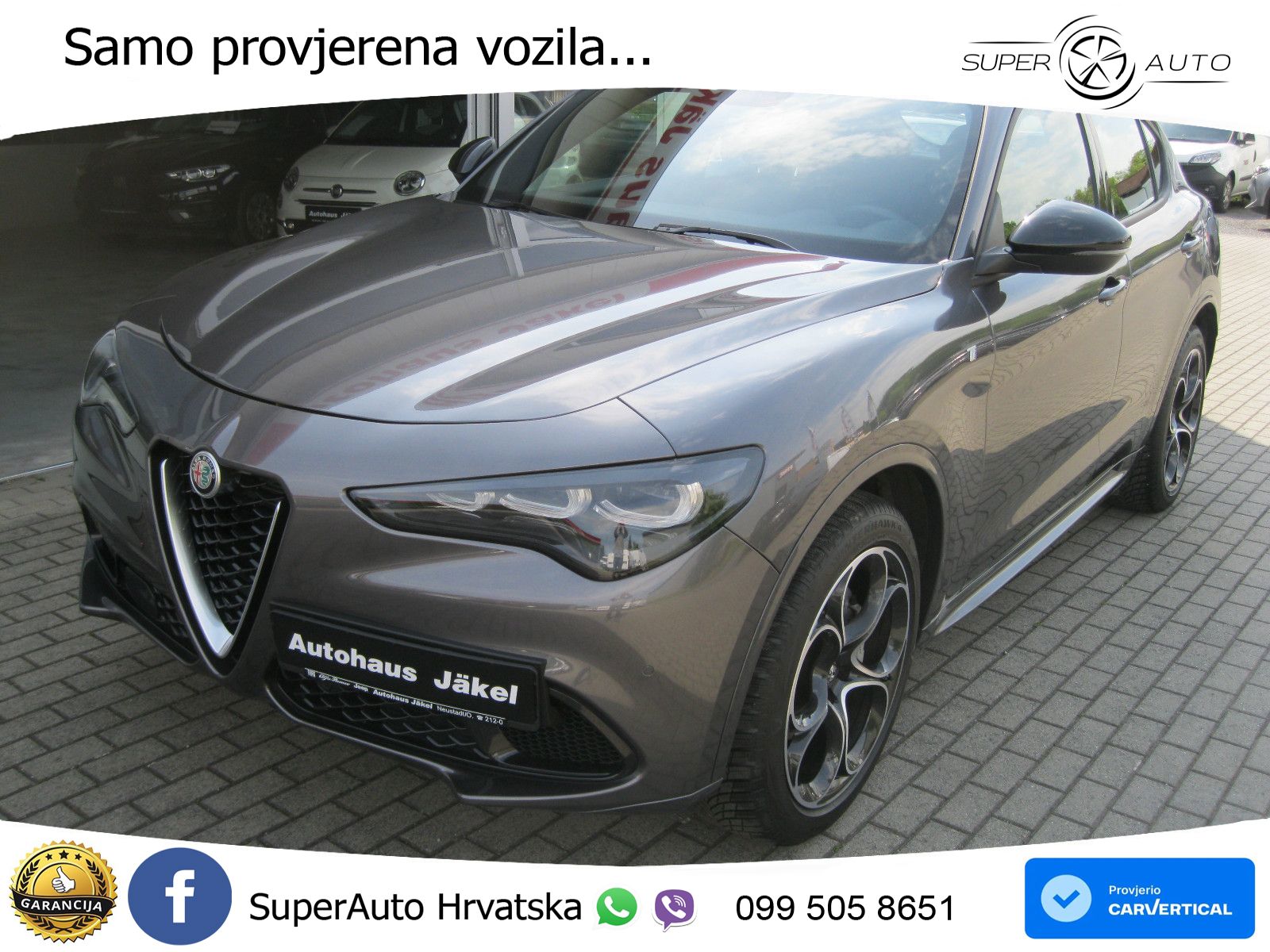 Alfa Romeo Stelvio 2.0 Turbo (280 KS) Q4 Automatic LED+GR SJED+ACC