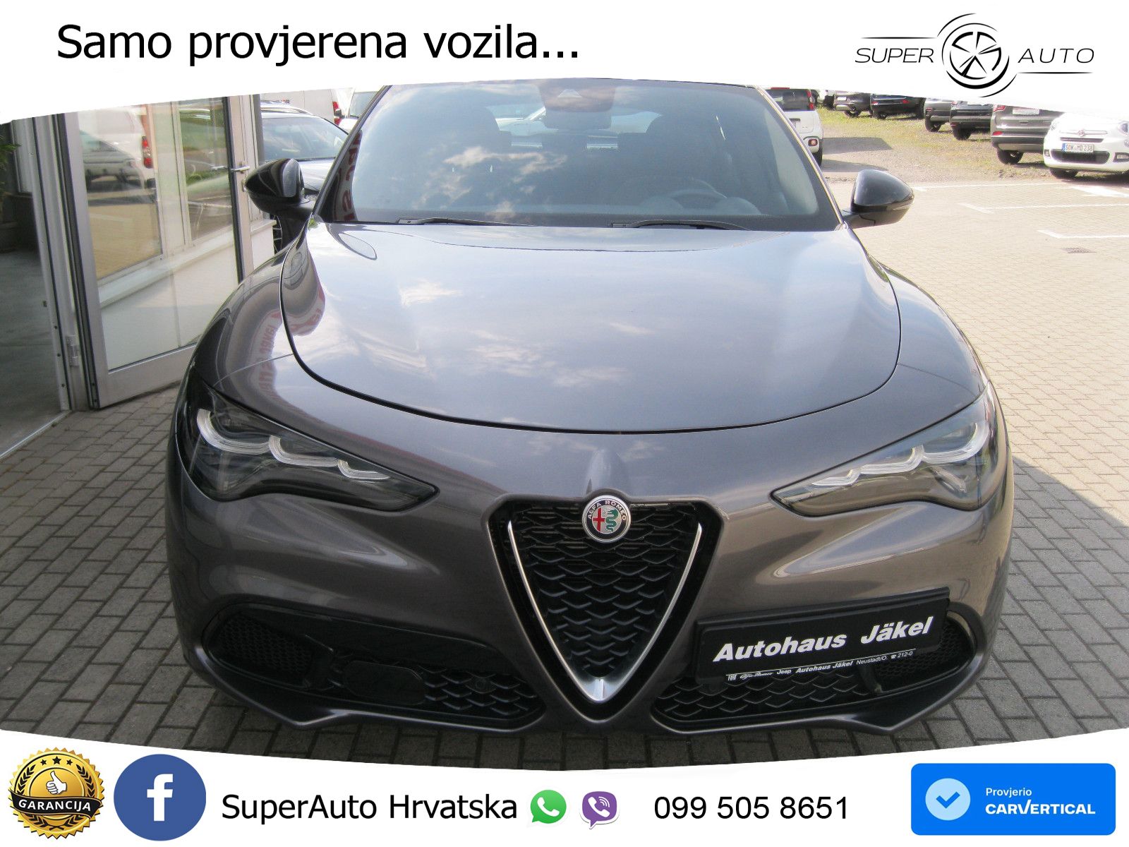 Alfa Romeo Stelvio 2.0 Turbo (280 KS) Q4 Automatic LED+GR SJED+ACC