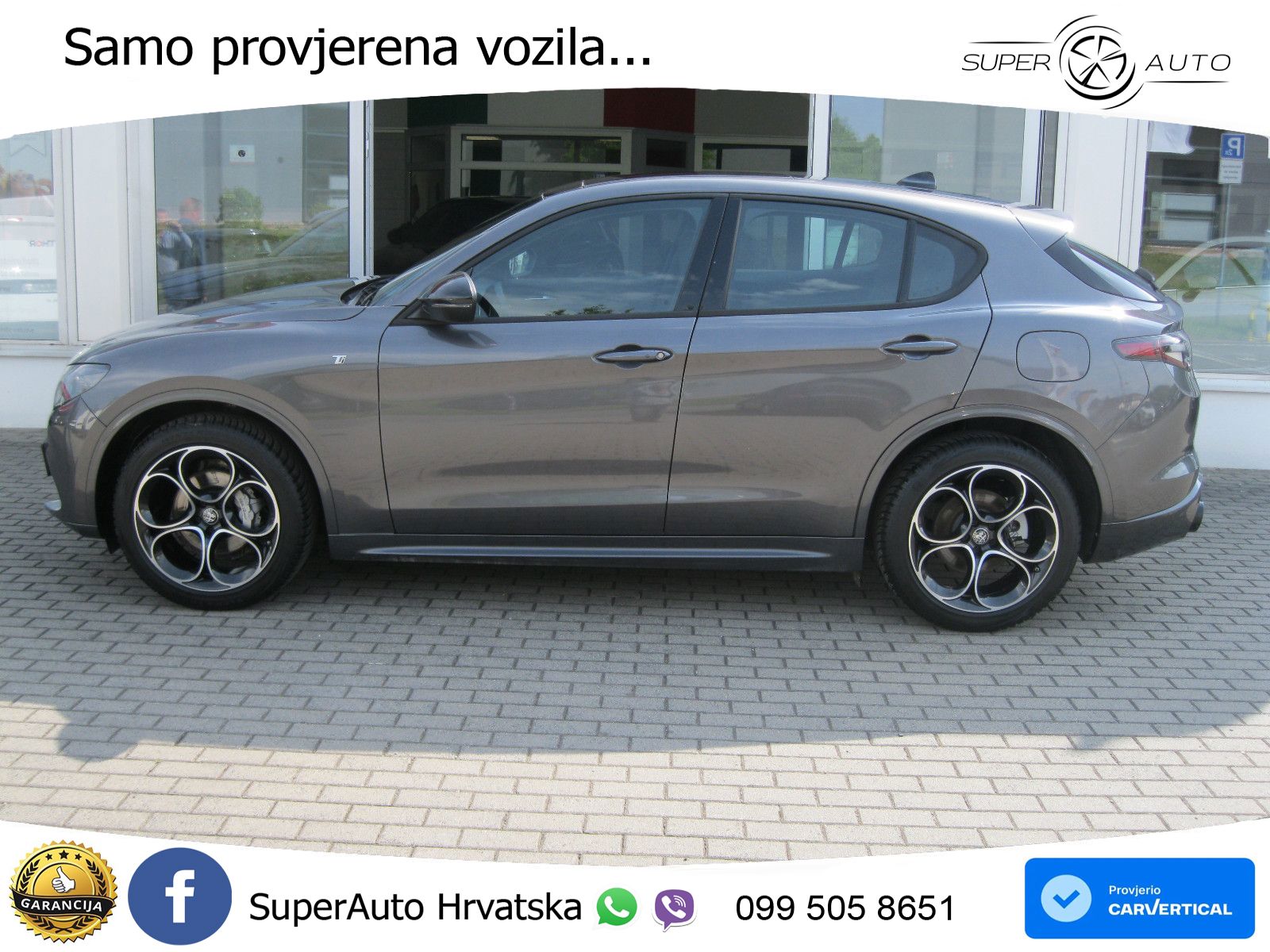Alfa Romeo Stelvio 2.0 Turbo (280 KS) Q4 Automatic LED+GR SJED+ACC
