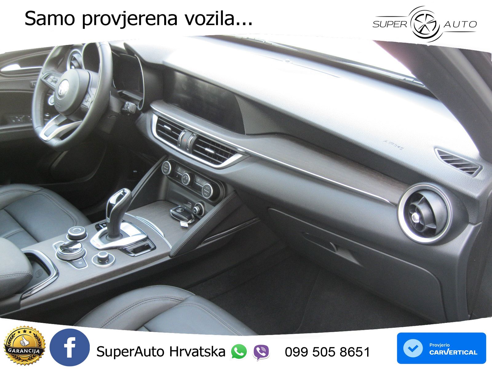 Alfa Romeo Stelvio 2.0 Turbo (280 KS) Q4 Automatic LED+GR SJED+ACC