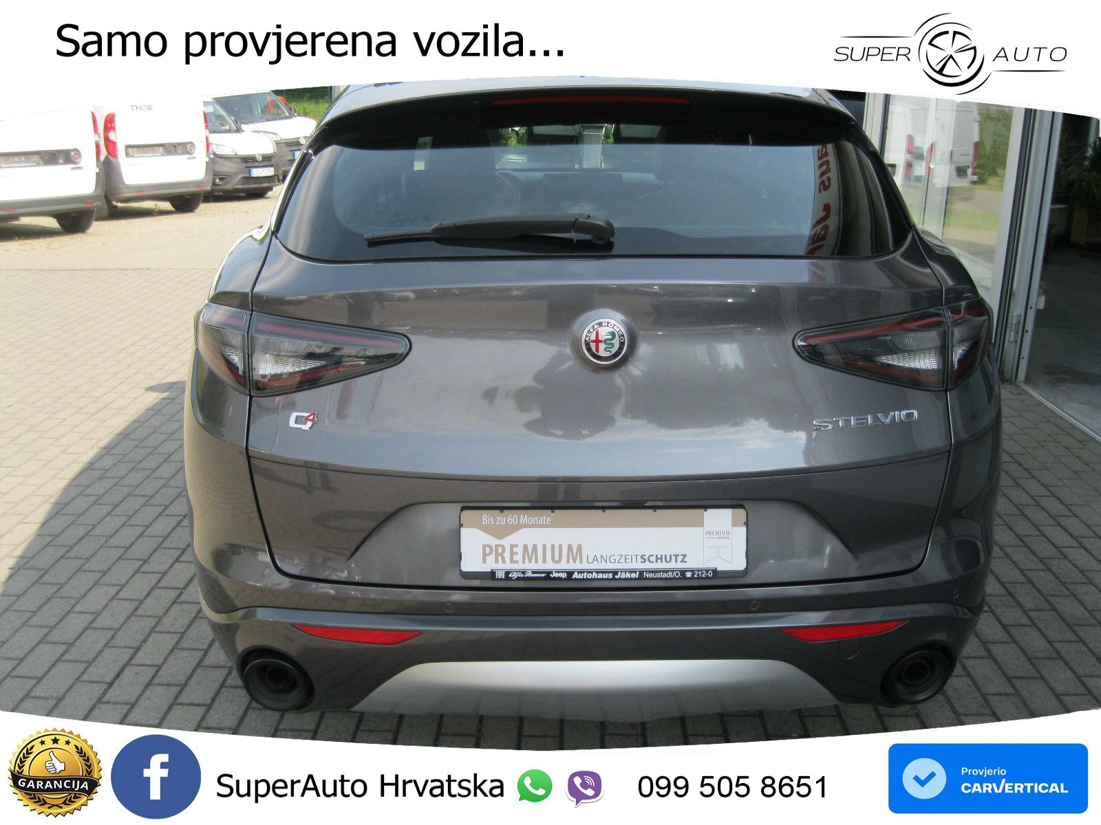 Alfa Romeo Stelvio 2.0 Turbo (280 KS) Q4 Automatic LED+GR SJED+ACC