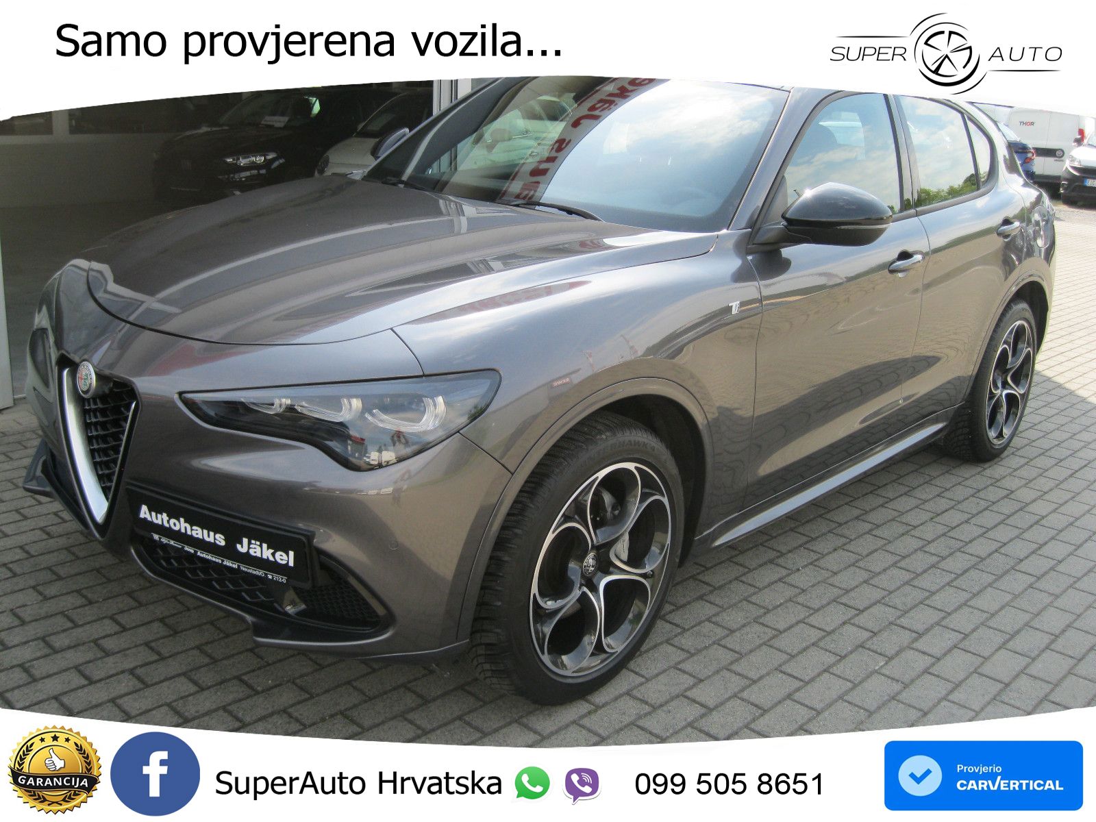 Alfa Romeo Stelvio 2.0 Turbo (280 KS) Q4 Automatic LED+GR SJED+ACC