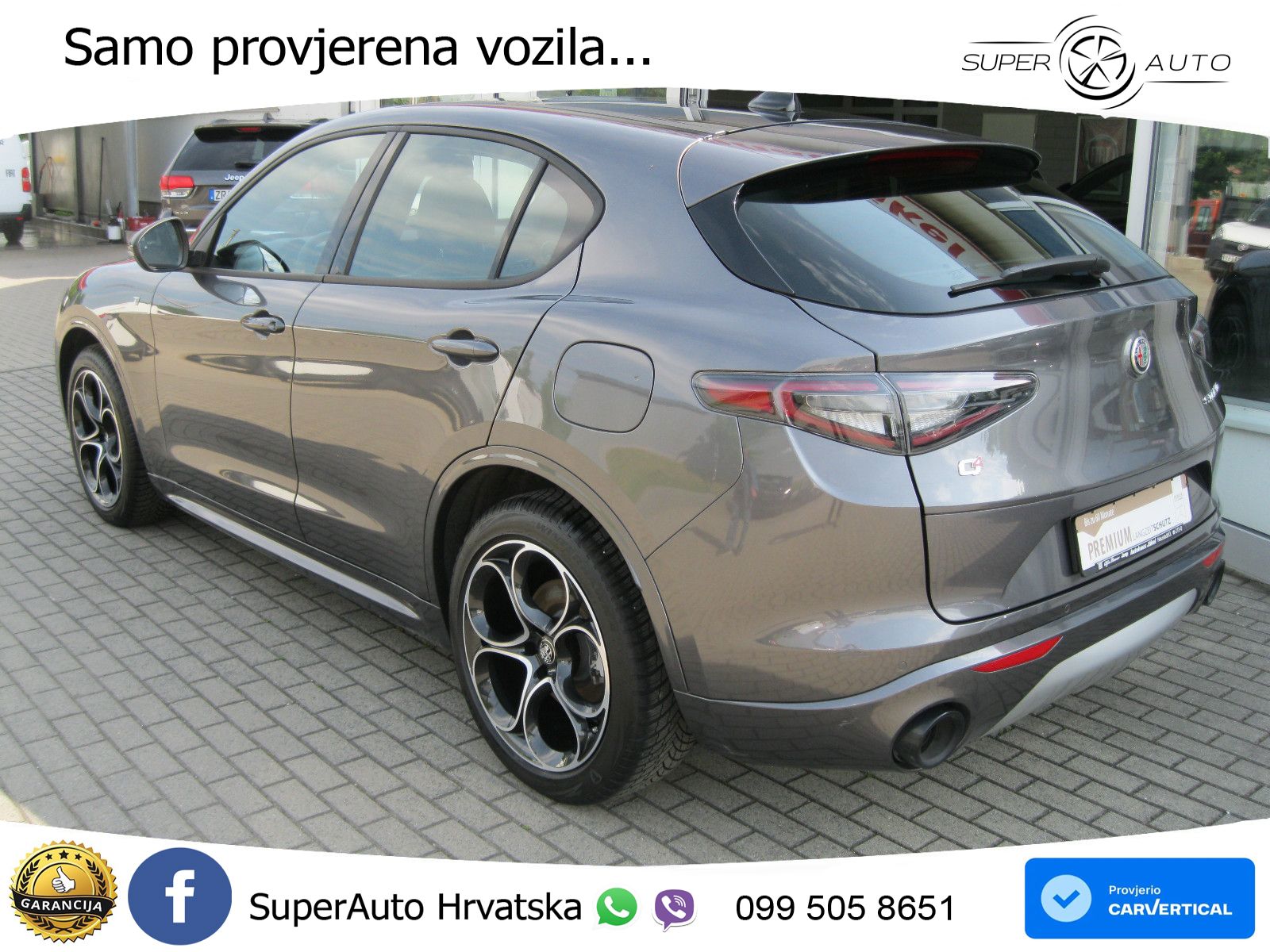 Alfa Romeo Stelvio 2.0 Turbo (280 KS) Q4 Automatic LED+GR SJED+ACC