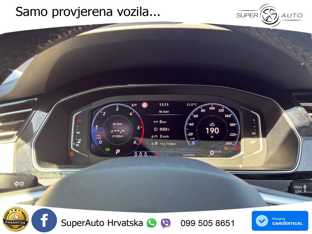 Volkswagen Passat Variant 2.0 TDI (200 KS) DSG Elegance MATRIX+GR SJED+KAM