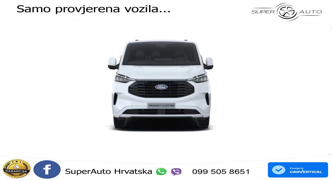 Ford Transit Custom MultiCab Limited 320 L2 Aut. NAV* 136 KS