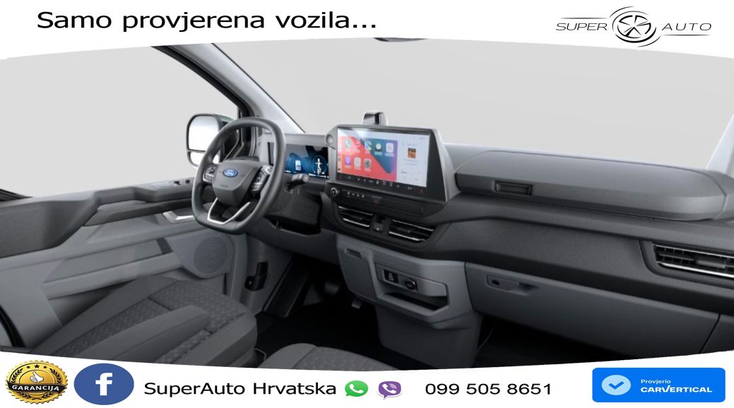 Ford Transit Custom MultiCab Limited 320 L2 Aut. NAV* 136 KS