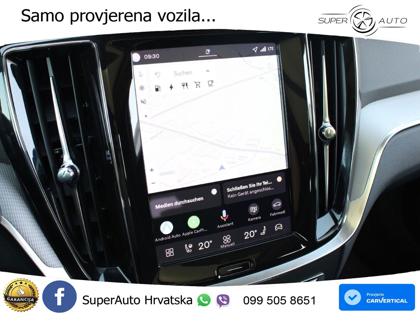 Volvo V60 2.0 T6 AWD Geartronic LED+GR SJED+ACC