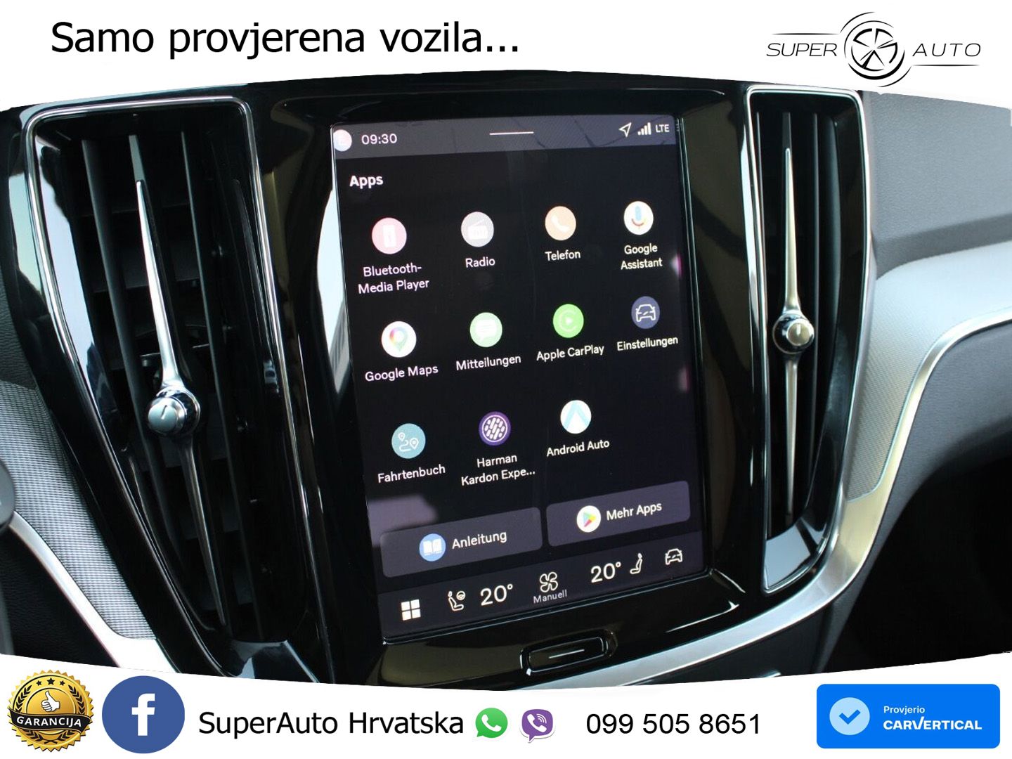 Volvo V60 2.0 T6 AWD Geartronic LED+GR SJED+ACC