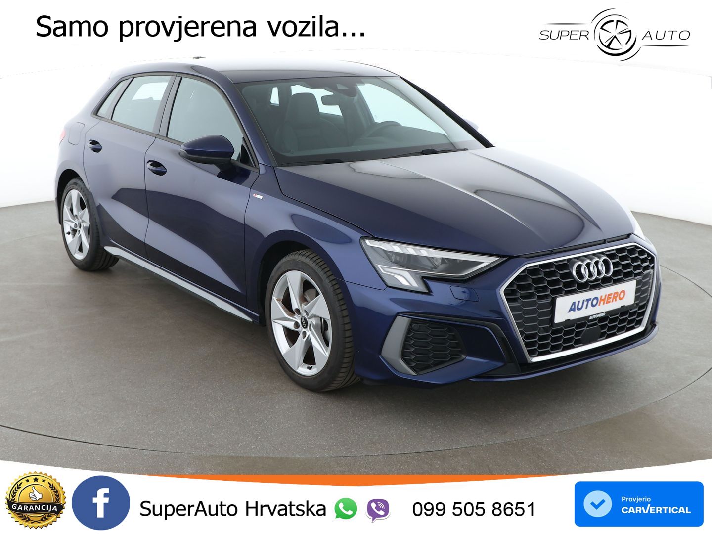 Audi A3 35 TFSI (150 KS) S line