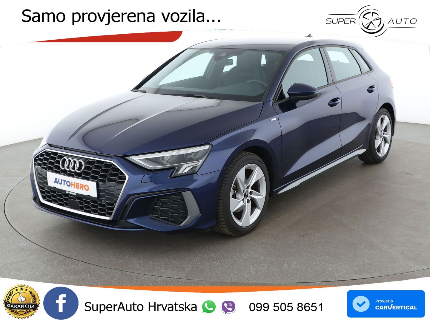 Audi A3 35 TFSI (150 KS) S line