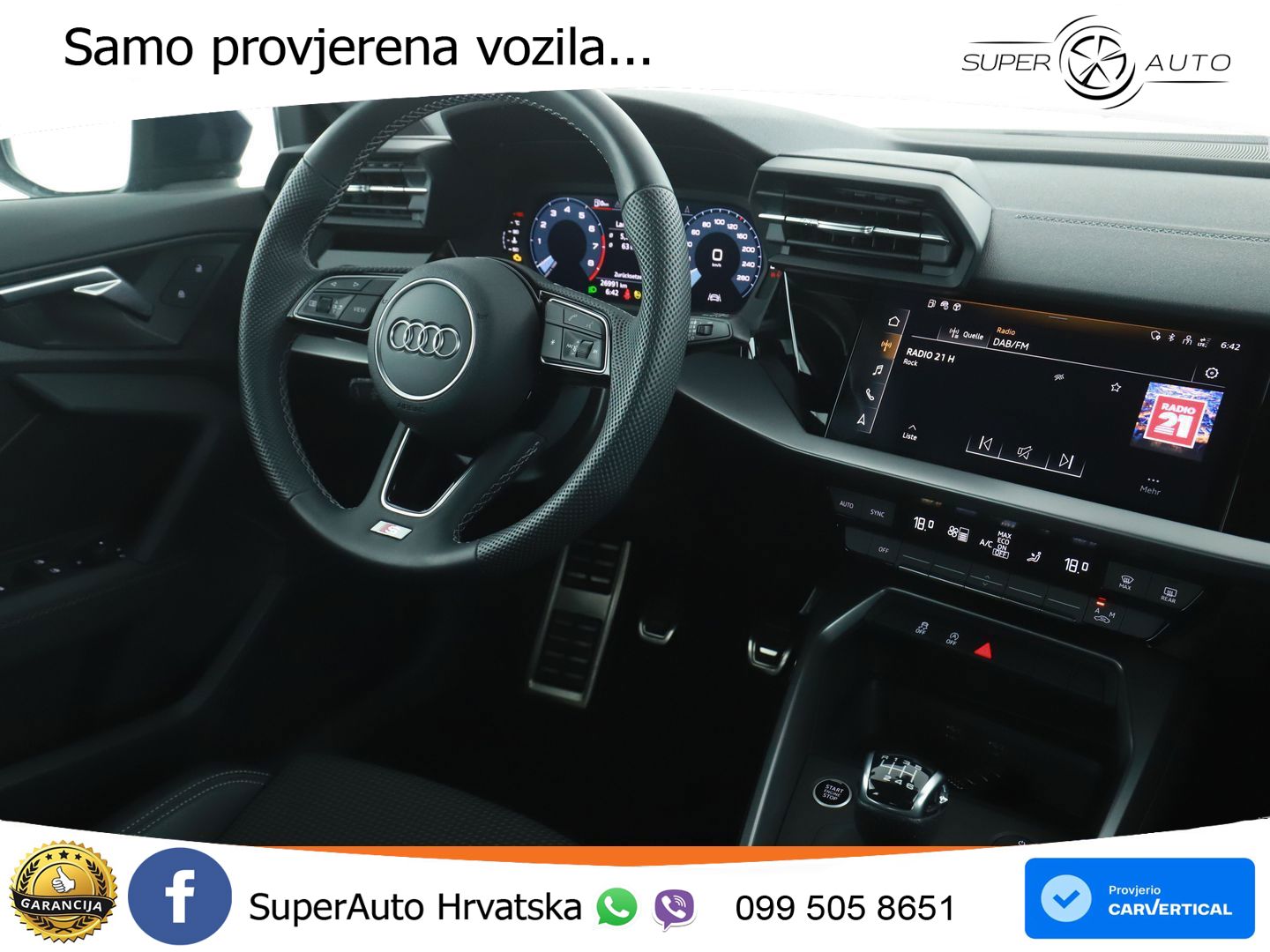 Audi A3 35 TFSI (150 KS) S line