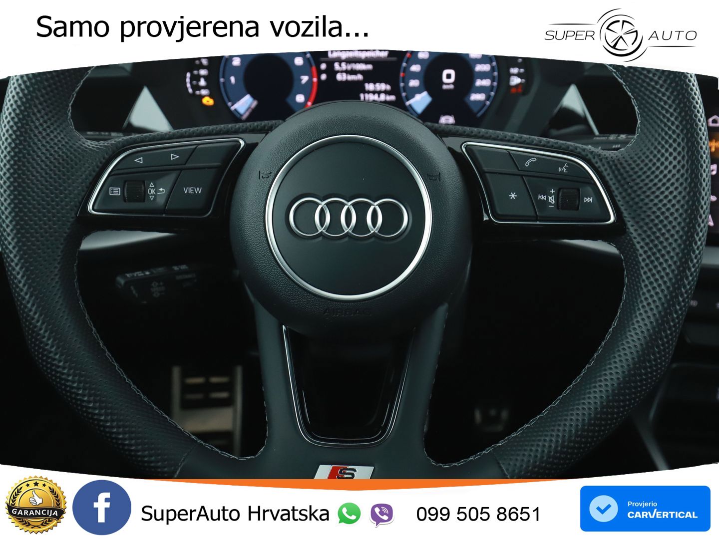 Audi A3 35 TFSI (150 KS) S line