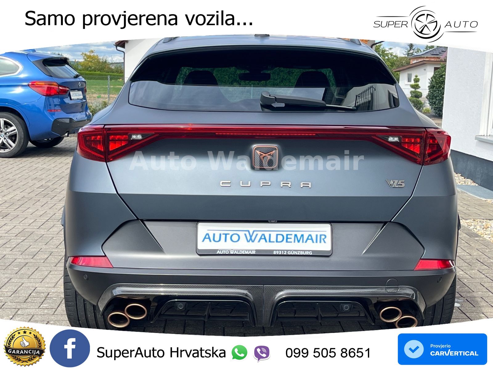 Cupra Formentor VZ5 2.5 TSI (390 KS) 4Drive DSG LED+GR SJED+ACC