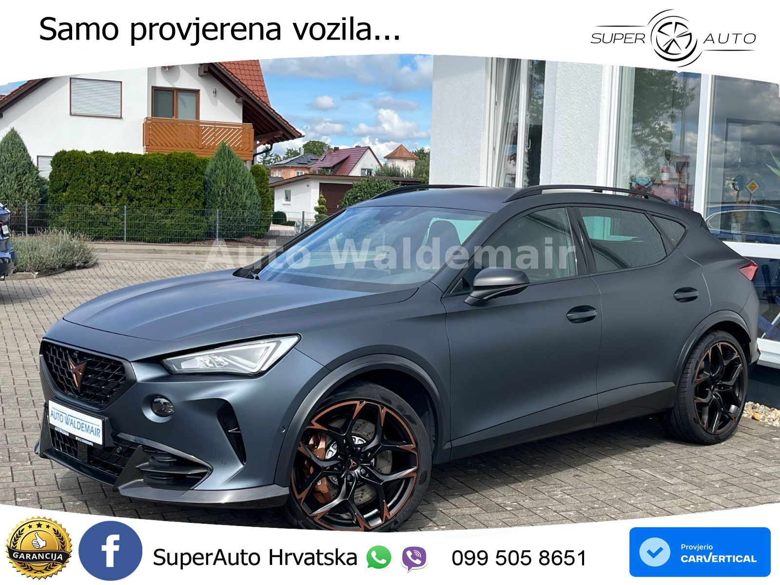 Cupra Formentor VZ5 2.5 TSI (390 KS) 4Drive DSG LED+GR SJED+ACC