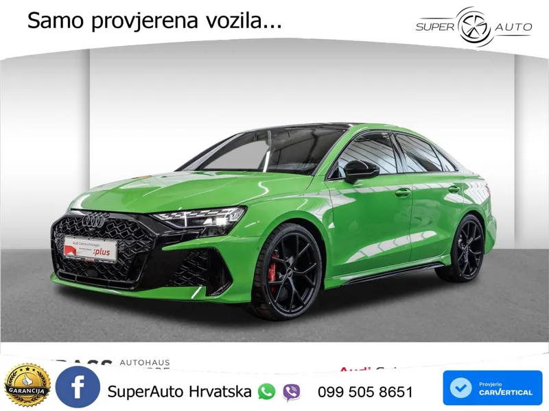 Audi RS3 Sedan 2.5 TFSI (400 KS) quattro S tronic MATRIX+GR SJED+KAM