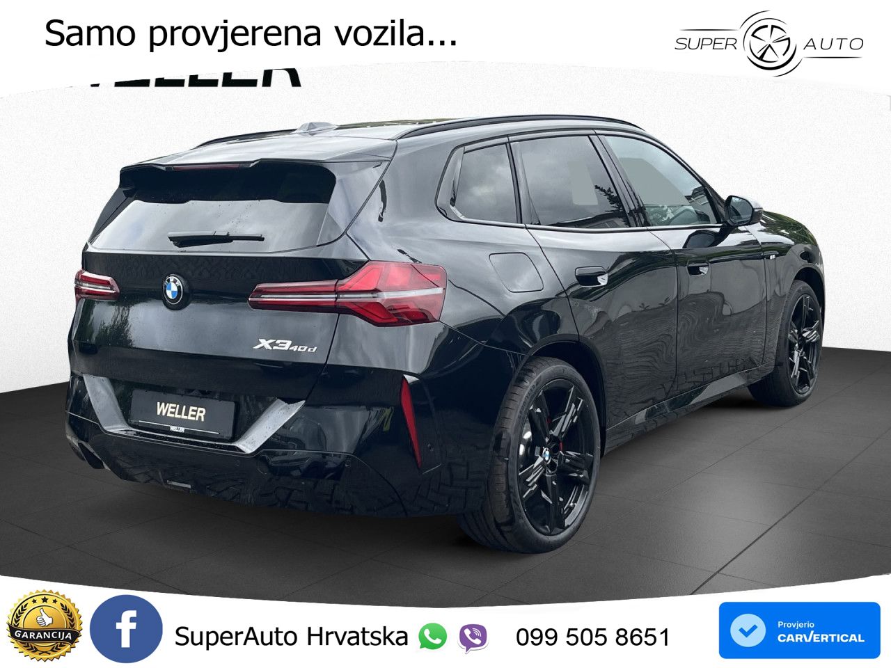 BMW X3 40d xDrive Steptronic ACC+GR SJED+360+PANO