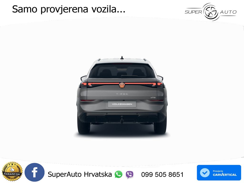 Volkswagen T-Roc 1.5 eTSI (150 KS)  DSG MATRIX+GR SJED+KAM