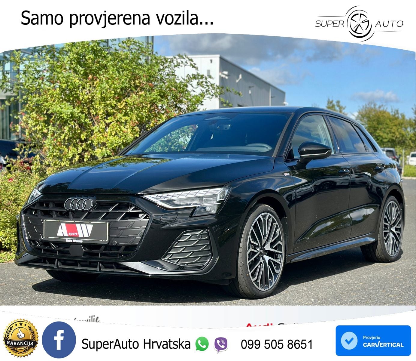 Audi A3 35 TFSI (150 KS) S tronic S line LED+GR SJED+ACC