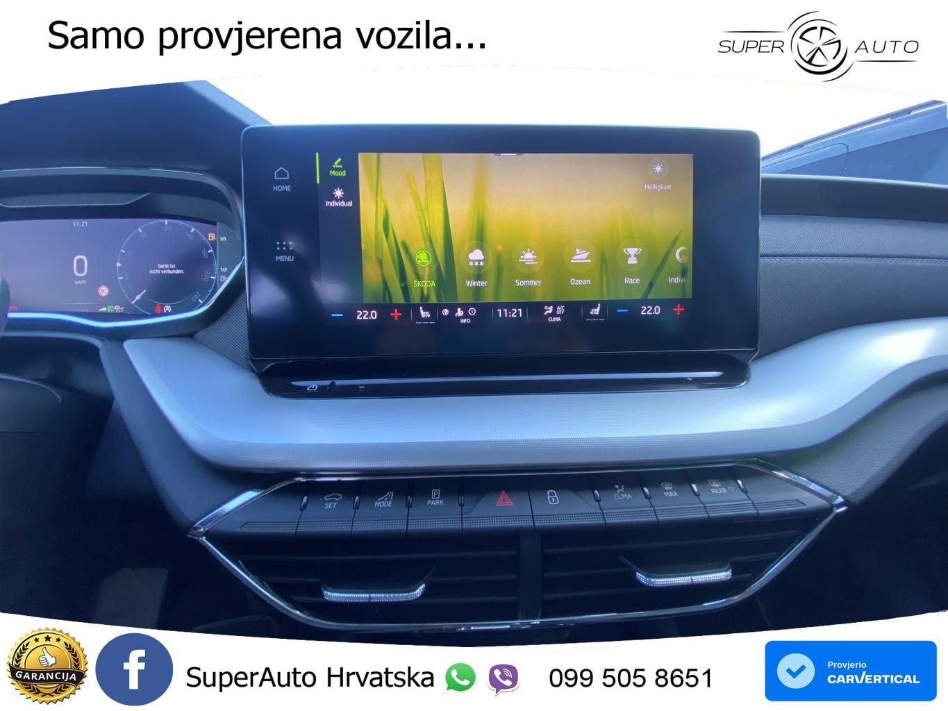 Škoda Octavia Combi 1.5 TSI (150 KS) DSG LED+GR SJED+ACC
