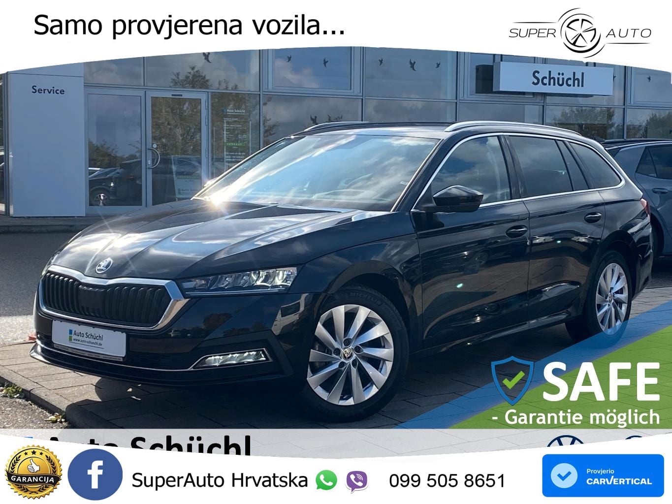 Škoda Octavia Combi 1.5 TSI (150 KS) DSG LED+GR SJED+ACC
