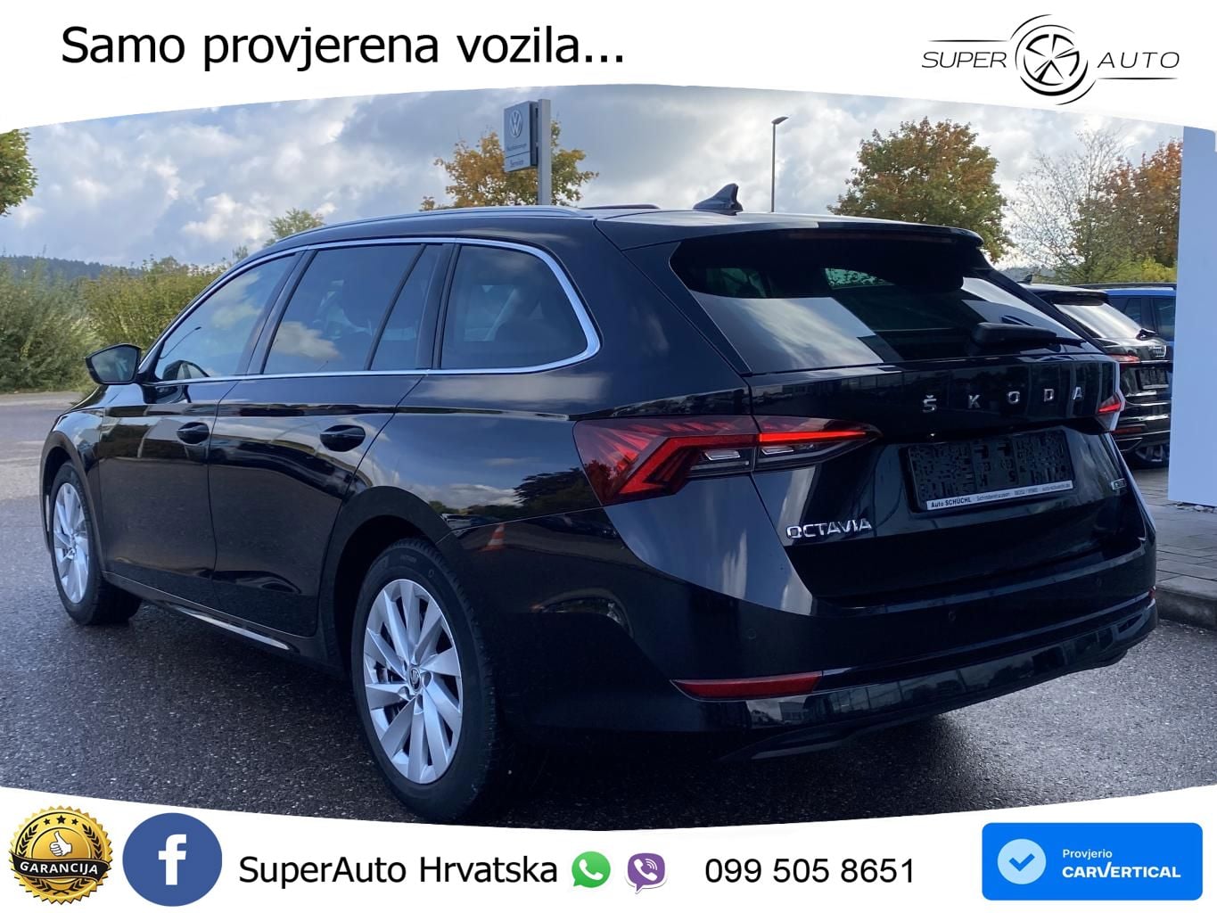 Škoda Octavia Combi 1.5 TSI (150 KS) DSG LED+GR SJED+ACC