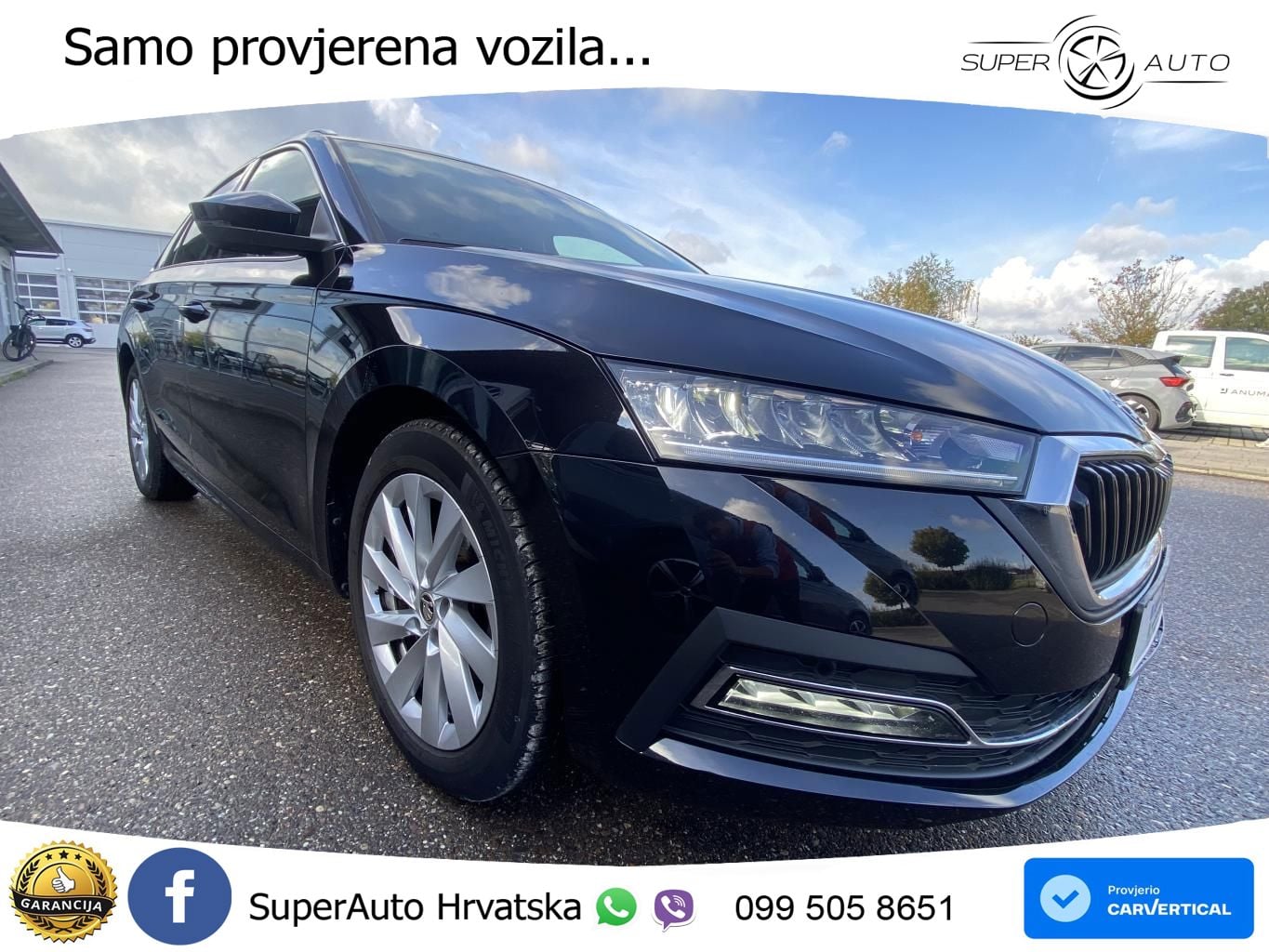 Škoda Octavia Combi 1.5 TSI (150 KS) DSG LED+GR SJED+ACC