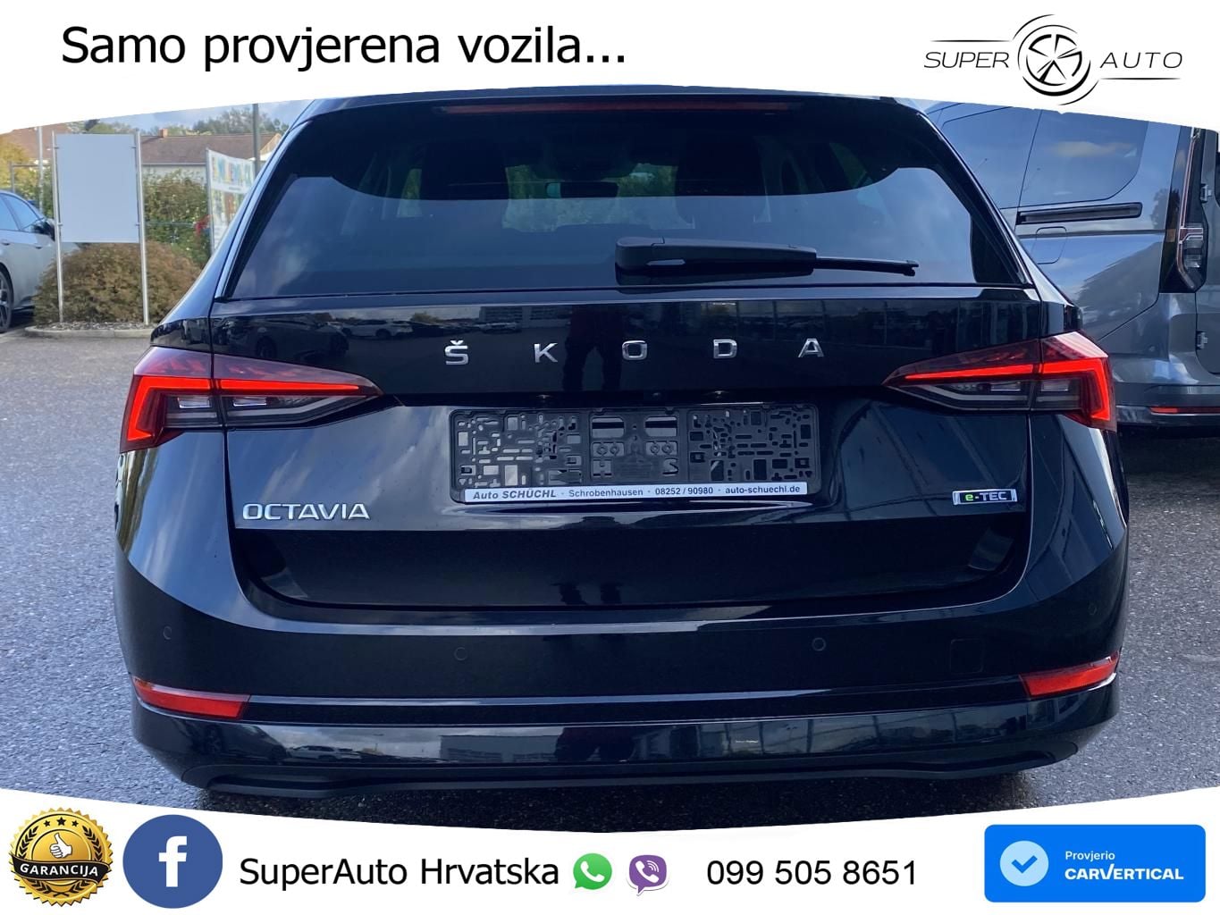 Škoda Octavia Combi 1.5 TSI (150 KS) DSG LED+GR SJED+ACC