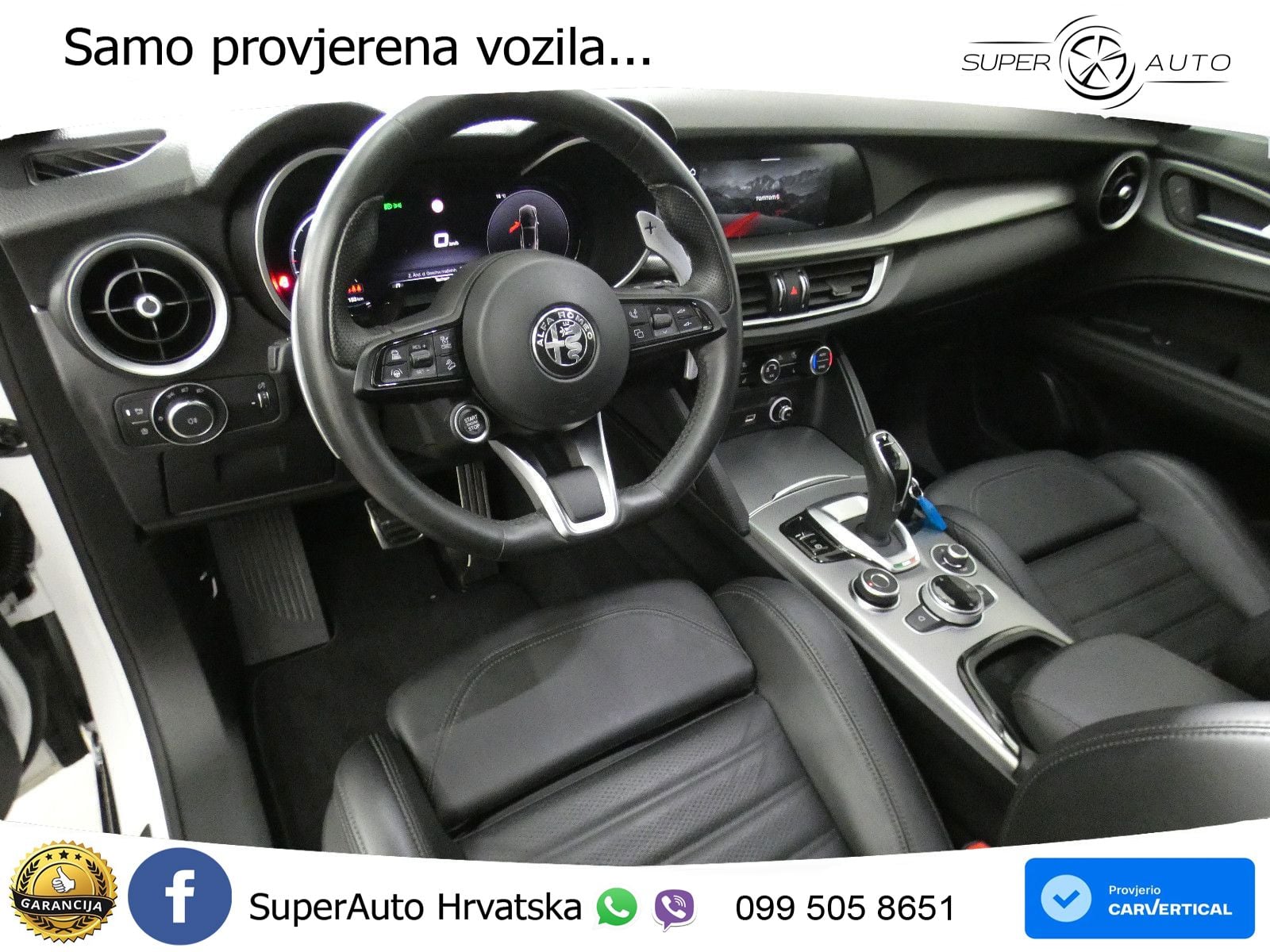 Alfa Romeo Stelvio 2.2 MultiJet II (210 KS) Q4 Automatic LED+GR SJED+ACC