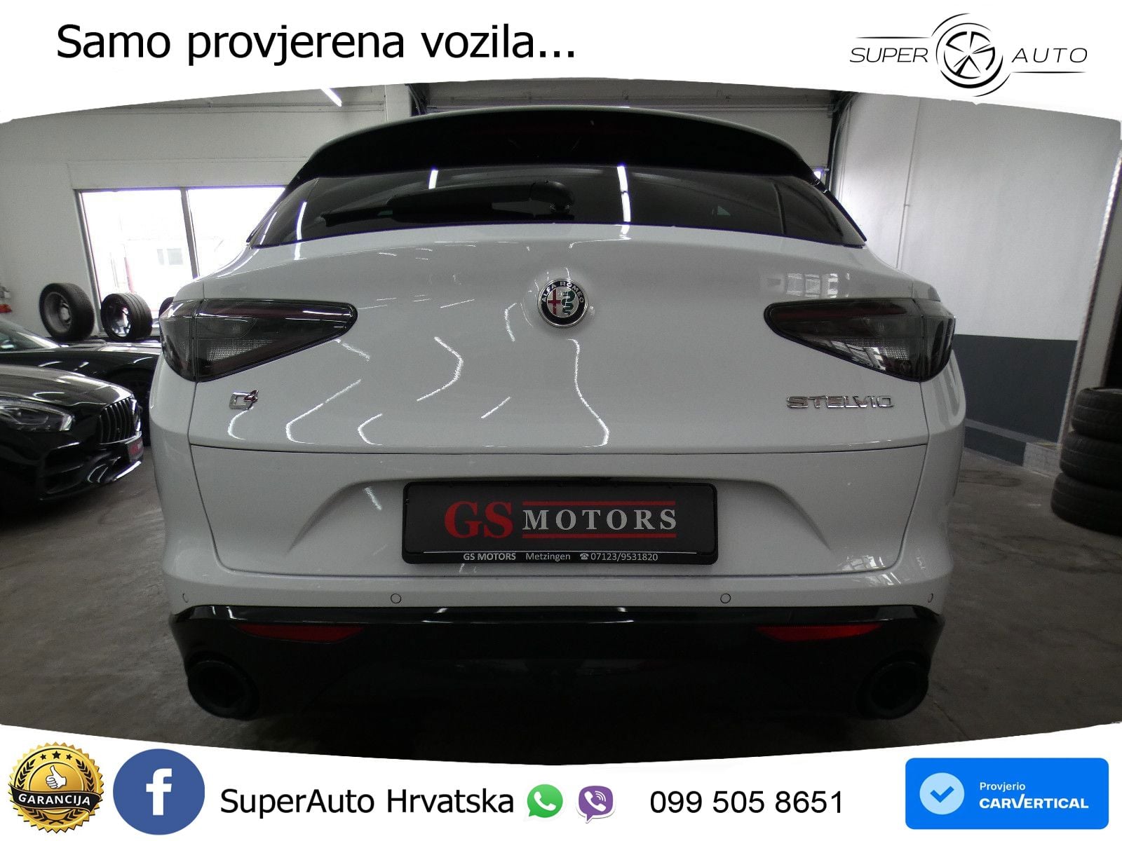 Alfa Romeo Stelvio 2.2 MultiJet II (210 KS) Q4 Automatic LED+GR SJED+ACC