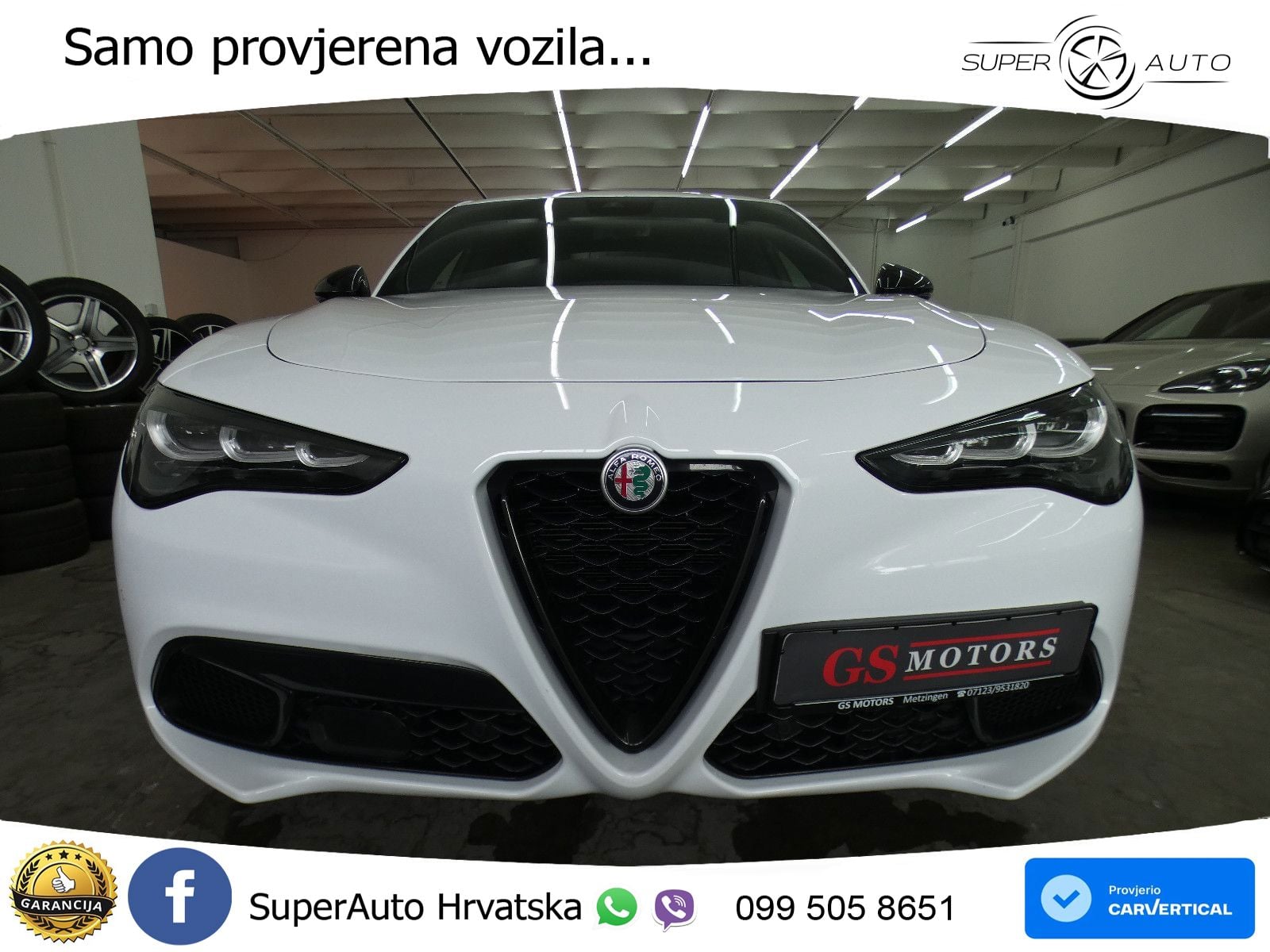 Alfa Romeo Stelvio 2.2 MultiJet II (210 KS) Q4 Automatic LED+GR SJED+ACC