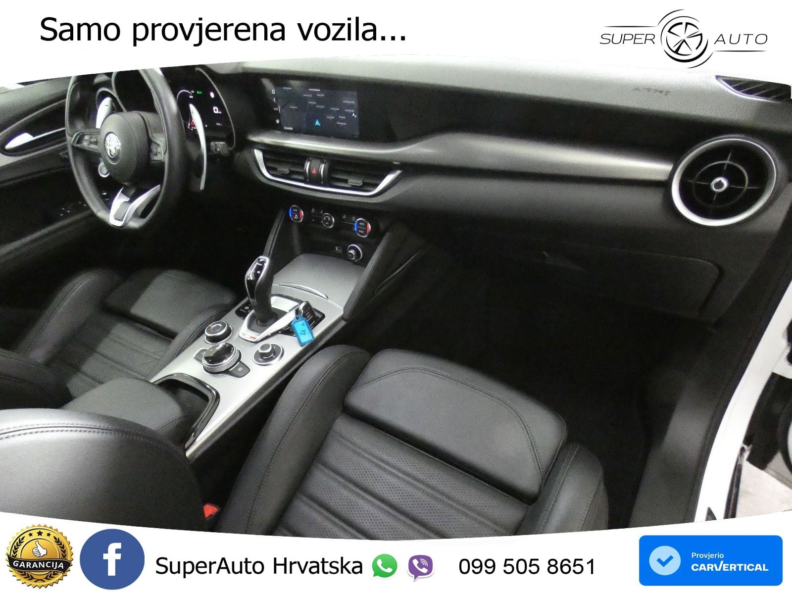 Alfa Romeo Stelvio 2.2 MultiJet II (210 KS) Q4 Automatic LED+GR SJED+ACC