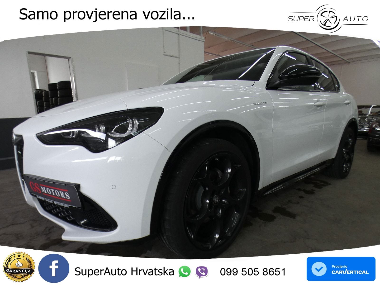Alfa Romeo Stelvio 2.2 MultiJet II (210 KS) Q4 Automatic LED+GR SJED+ACC