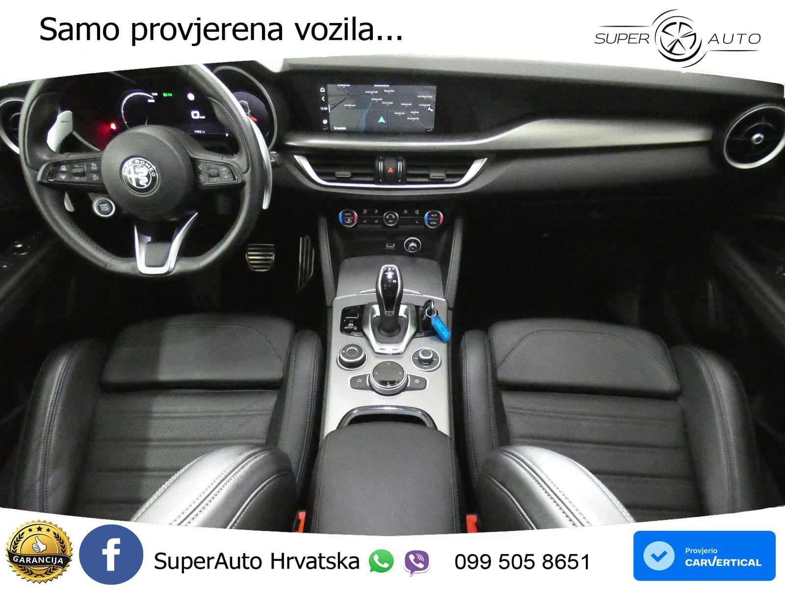 Alfa Romeo Stelvio 2.2 MultiJet II (210 KS) Q4 Automatic LED+GR SJED+ACC