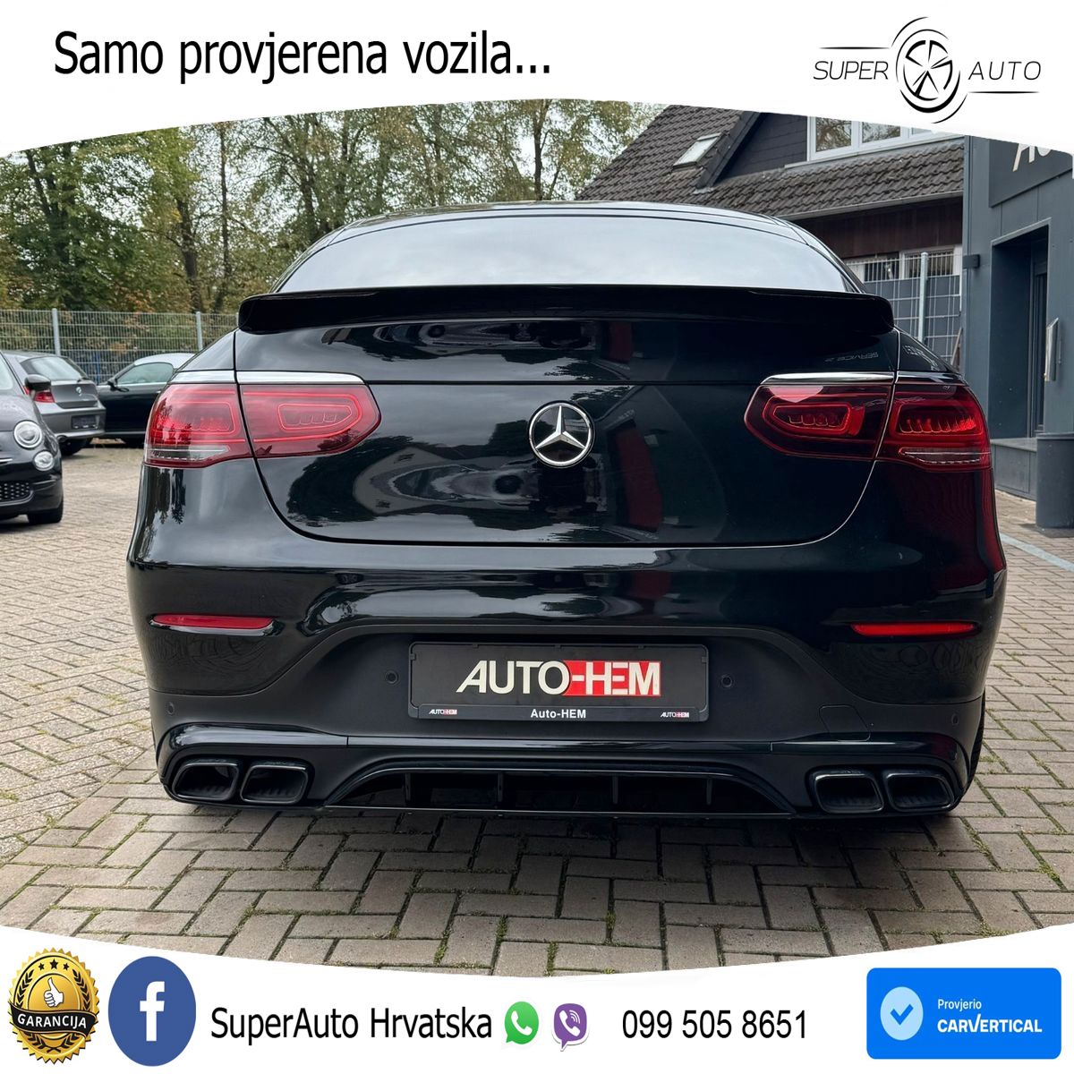 Mercedes GLC Coupe AMG 63 (476 KS) 4MATIC+ MCT LED+GR SJED+ACC