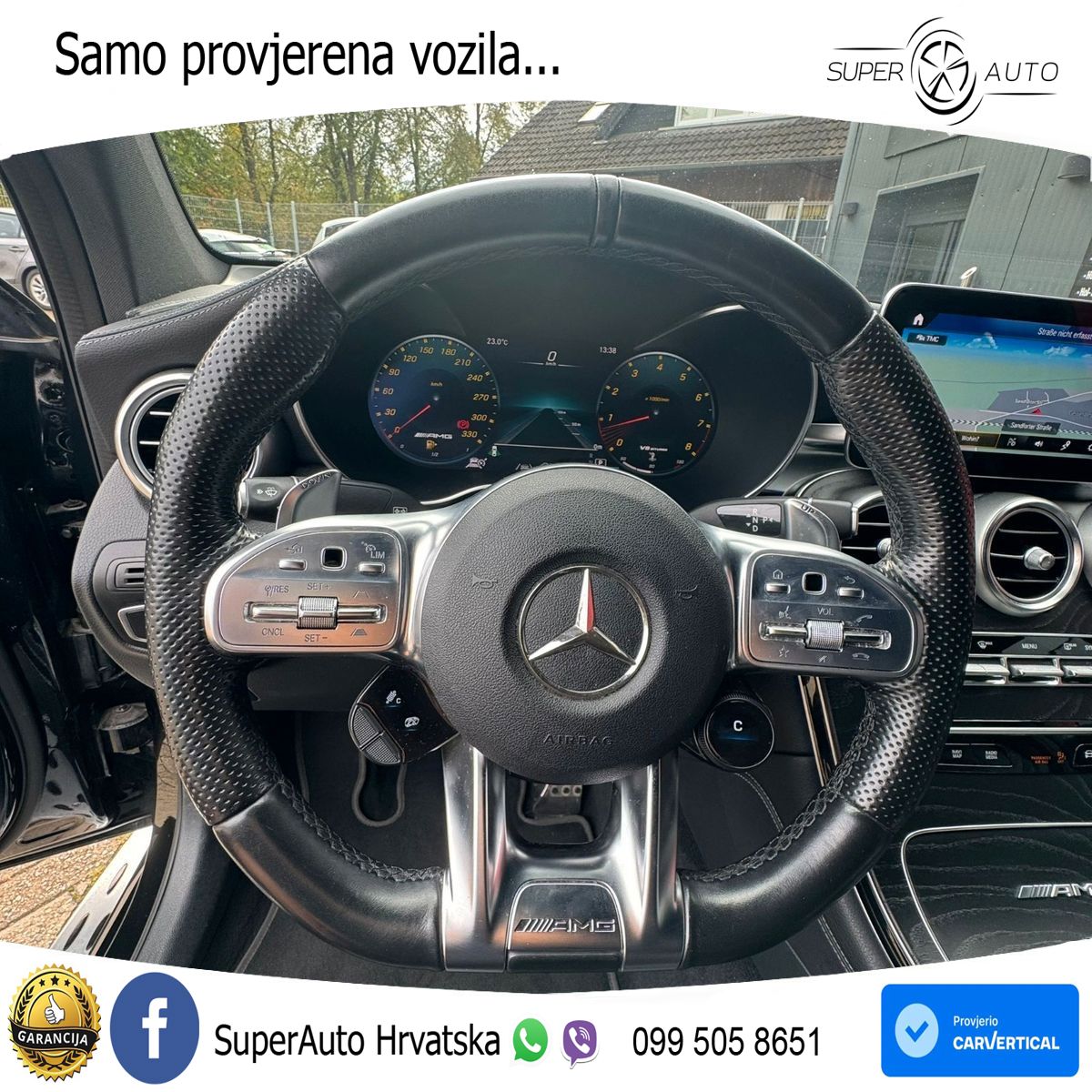 Mercedes GLC Coupe AMG 63 (476 KS) 4MATIC+ MCT LED+GR SJED+ACC