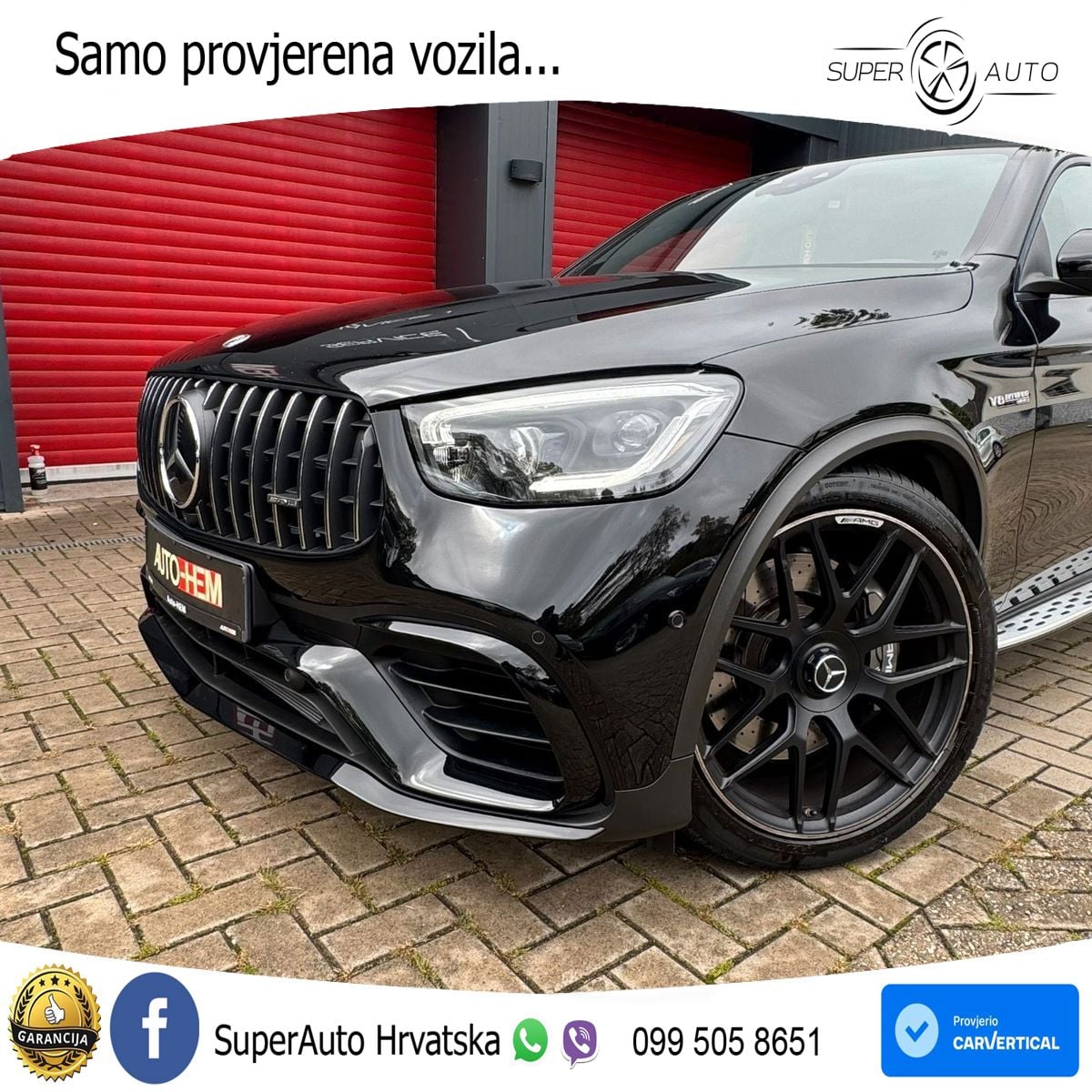 Mercedes GLC Coupe AMG 63 (476 KS) 4MATIC+ MCT LED+GR SJED+ACC