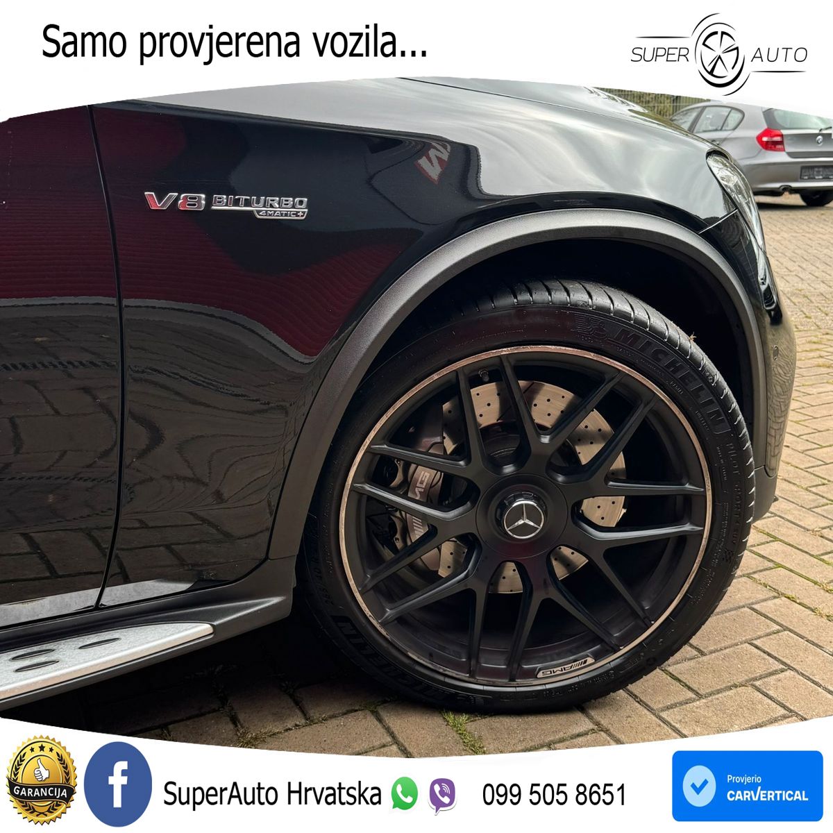 Mercedes GLC Coupe AMG 63 (476 KS) 4MATIC+ MCT LED+GR SJED+ACC