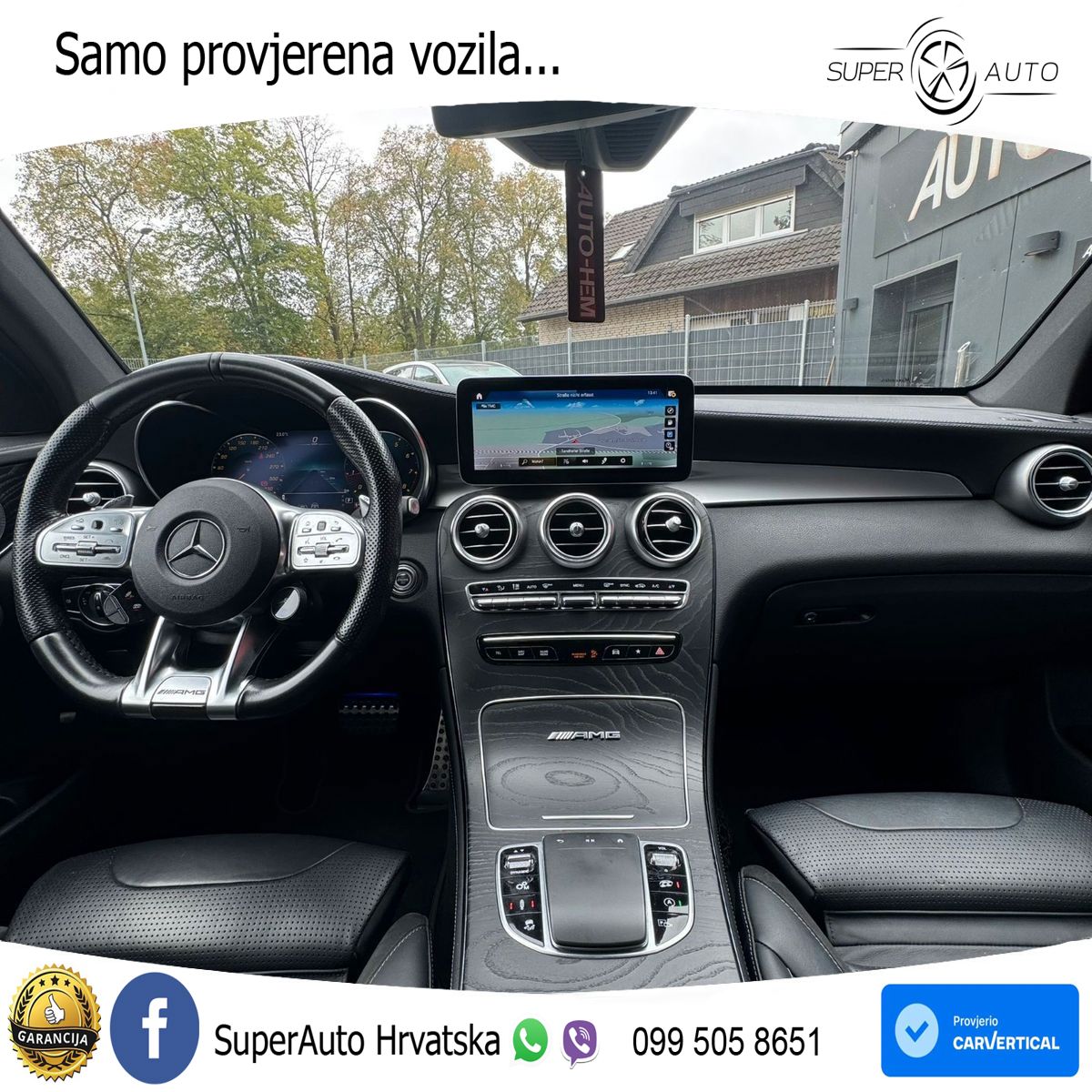 Mercedes GLC Coupe AMG 63 (476 KS) 4MATIC+ MCT LED+GR SJED+ACC