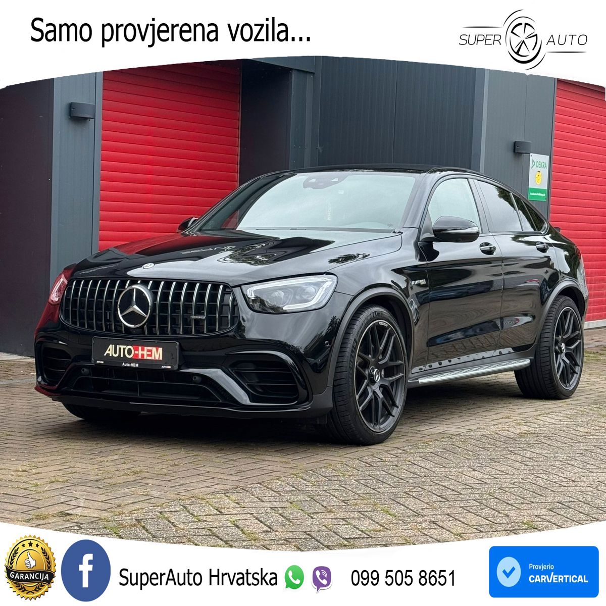 Mercedes GLC Coupe AMG 63 (476 KS) 4MATIC+ MCT LED+GR SJED+ACC