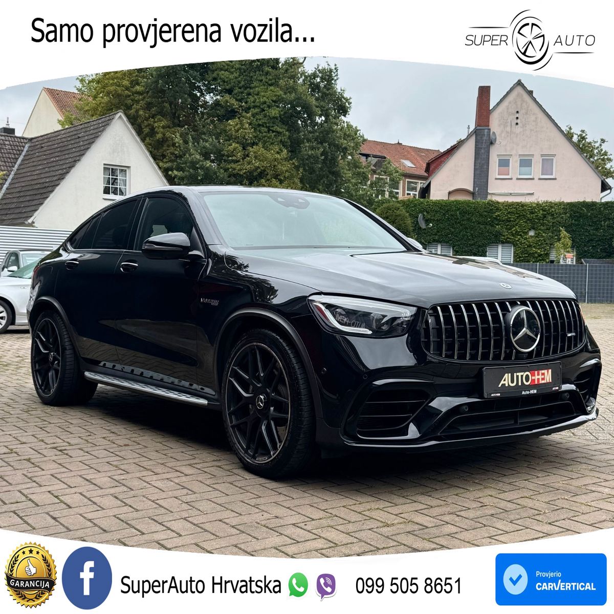 Mercedes GLC Coupe AMG 63 (476 KS) 4MATIC+ MCT LED+GR SJED+ACC