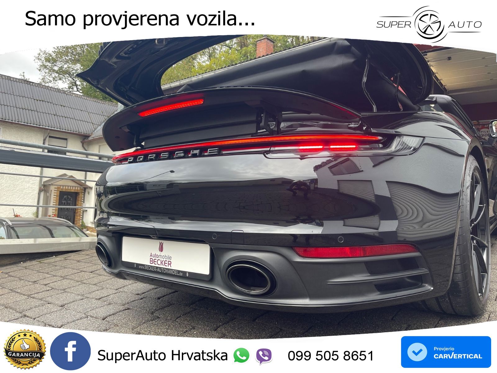 Porsche 911 Carrera S 3.0 (450 KS) PDK ZRAČNI+ACC+GR SJED+KAM