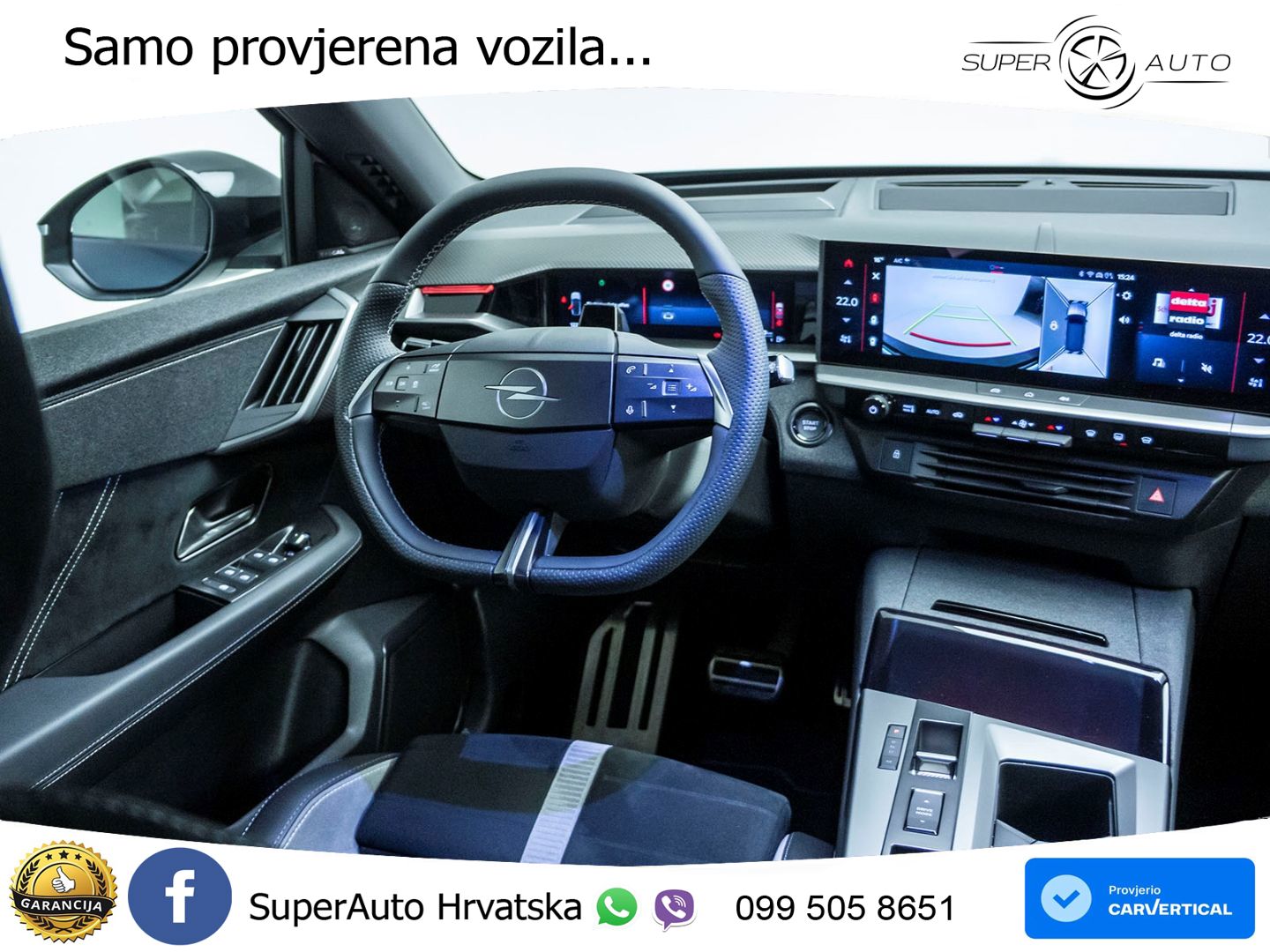 Opel Grandland 1.2 Turbo (145 KS) Hybrid eDCT Ultimate LED+GR SJED+ACC