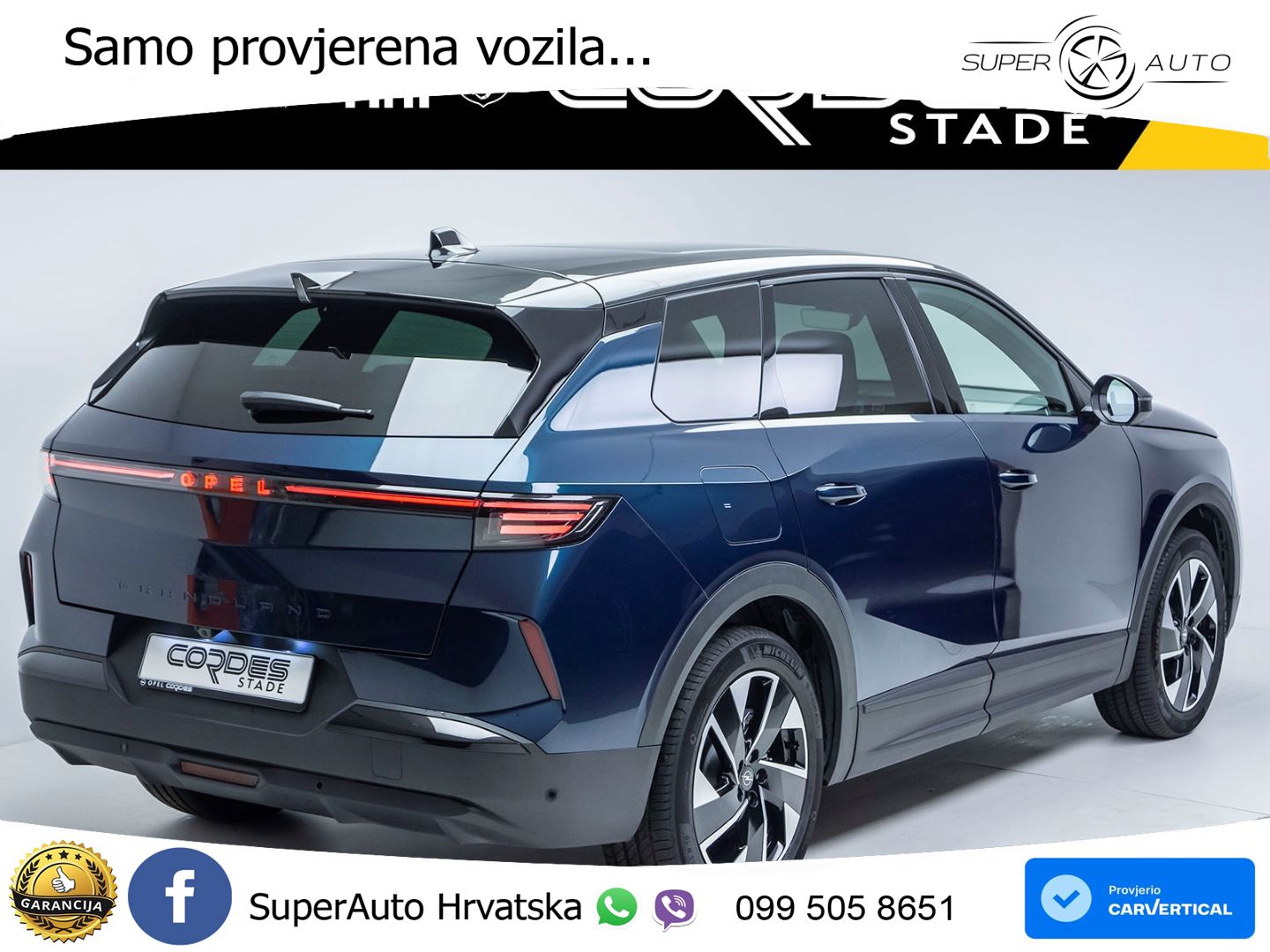 Opel Grandland 1.2 Turbo (145 KS) Hybrid eDCT Ultimate LED+GR SJED+ACC