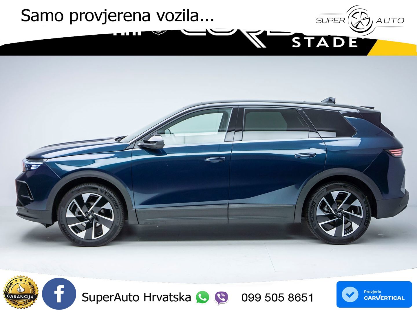 Opel Grandland 1.2 Turbo (145 KS) Hybrid eDCT Ultimate LED+GR SJED+ACC