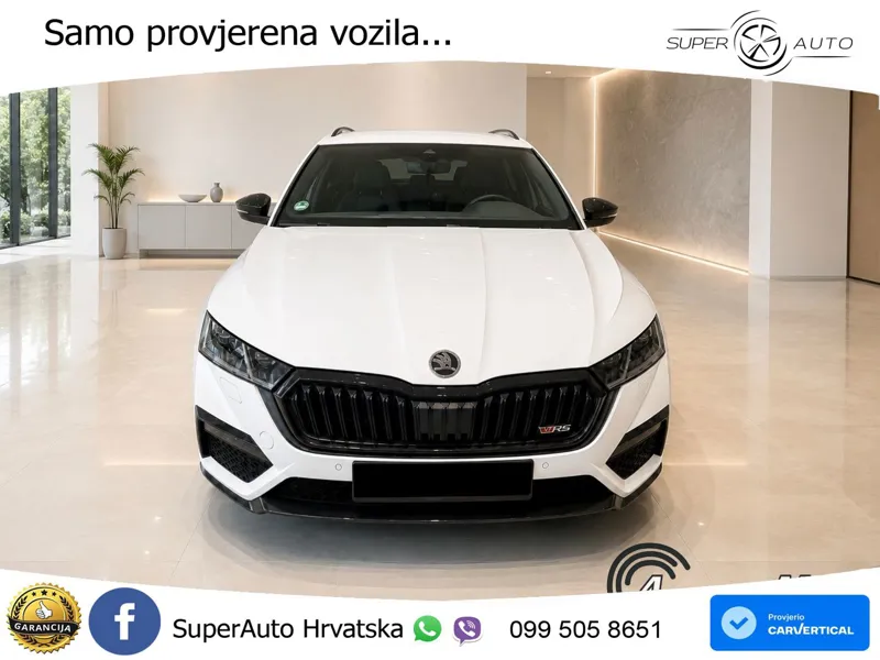 Škoda Octavia Combi RS 2.0 TDI (200 KS) 4x4 DSG LED+GR SJED+ACC