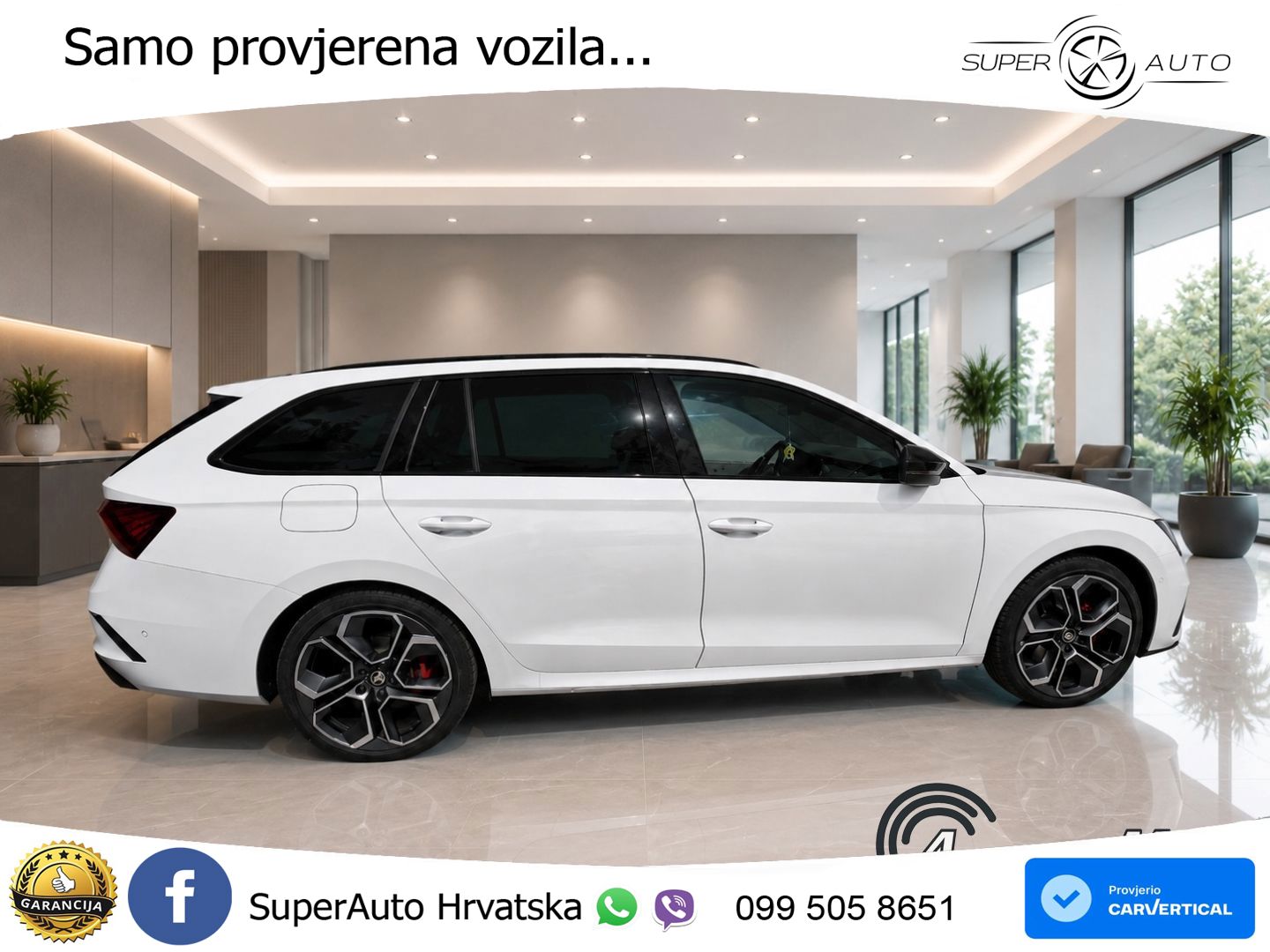 Škoda Octavia Combi RS 2.0 TDI (200 KS) 4x4 DSG LED+GR SJED+ACC