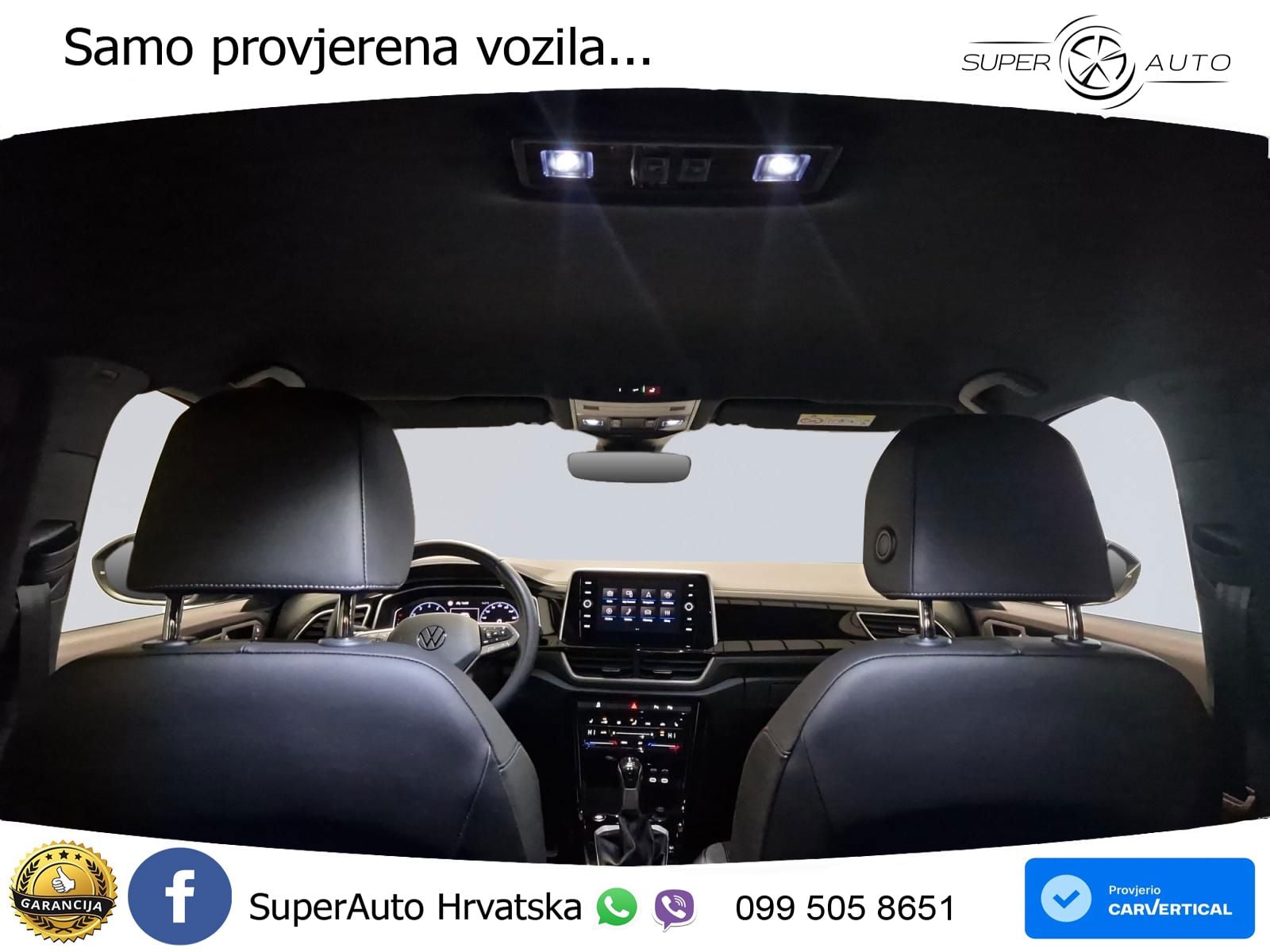 Volkswagen T-Roc 1.5 TSI (150 KS) DSG R-Line LED+GR SJED+ACC