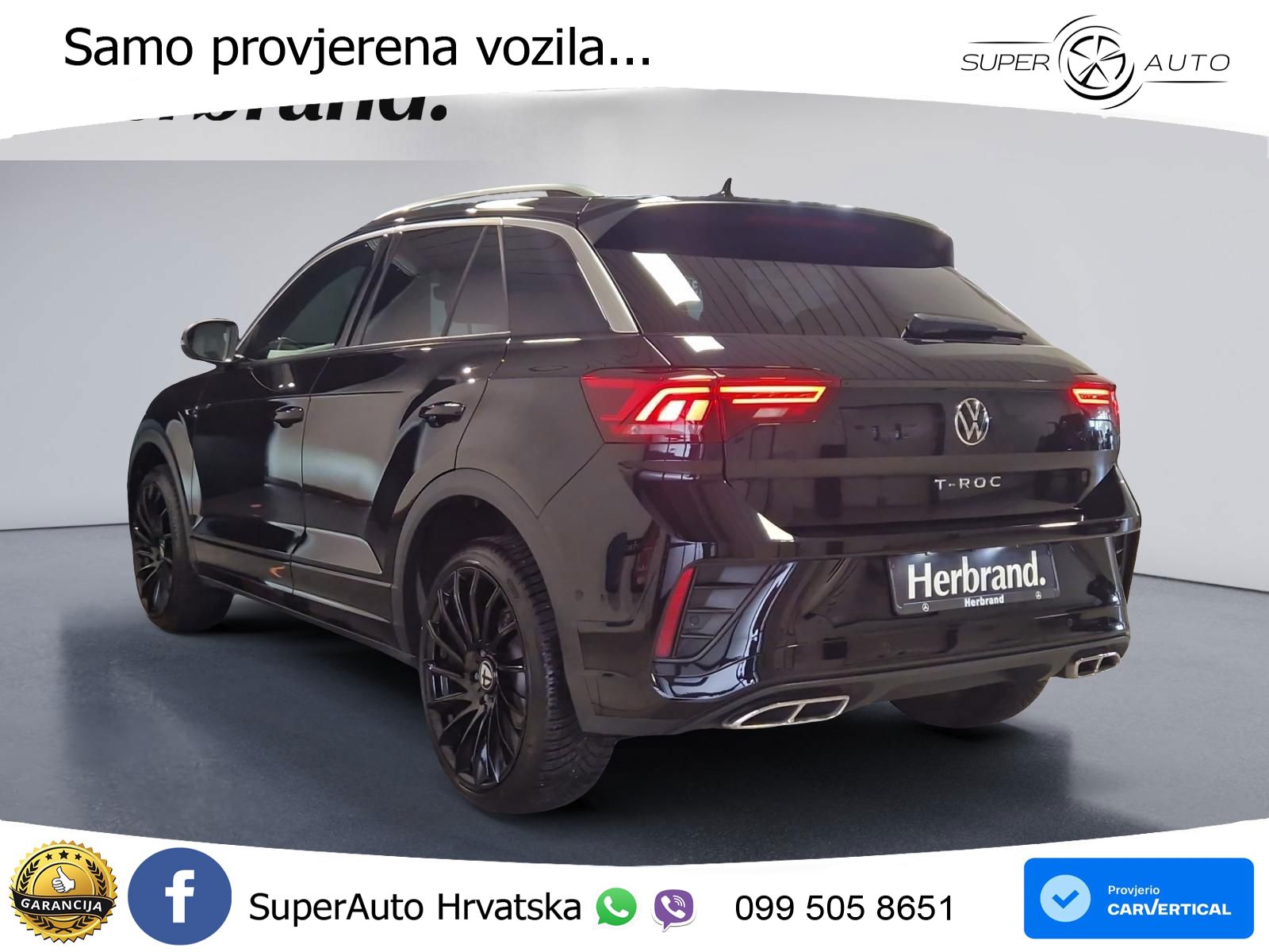 Volkswagen T-Roc 1.5 TSI (150 KS) DSG R-Line LED+GR SJED+ACC
